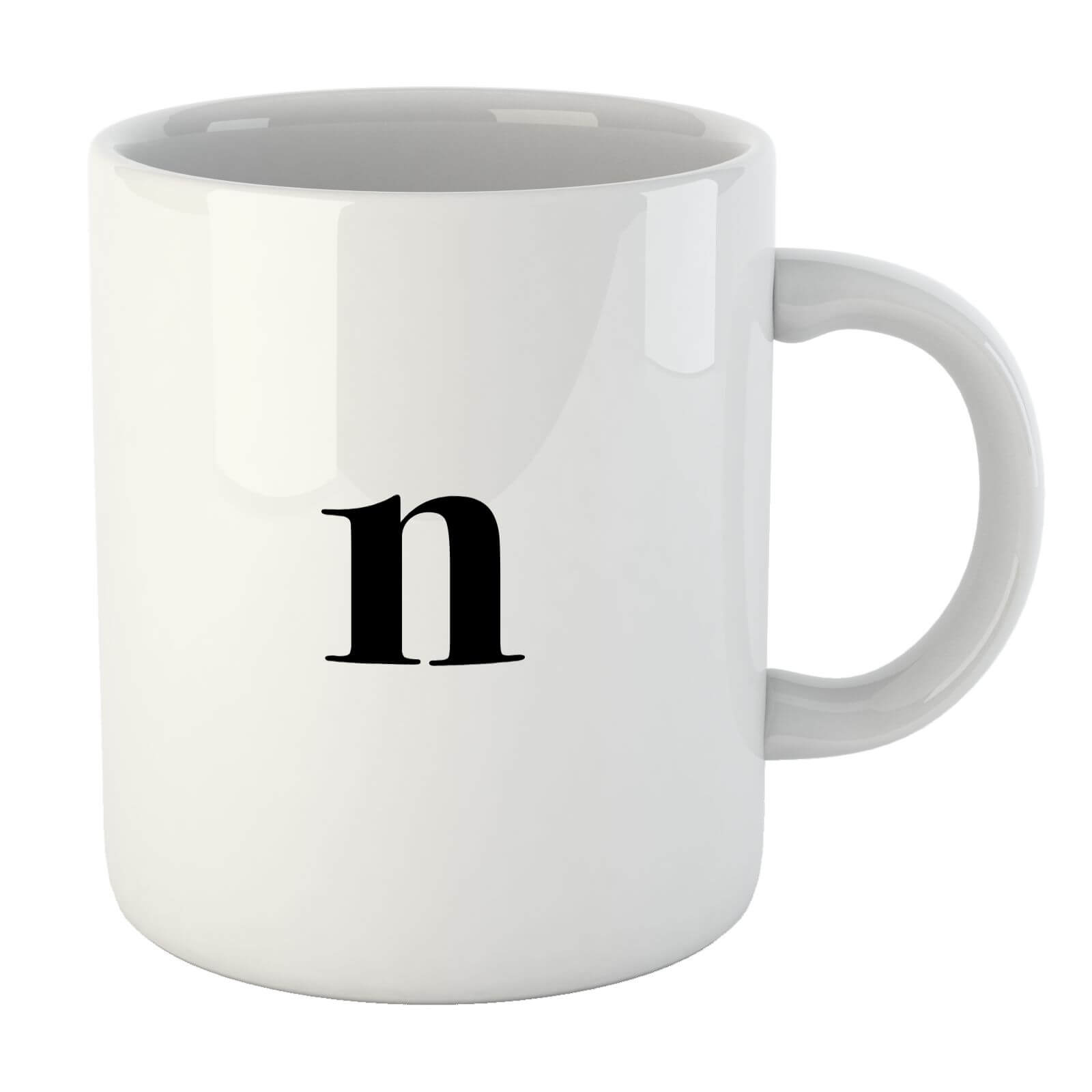 Bodoni Alphabet Mugs - N Mug
