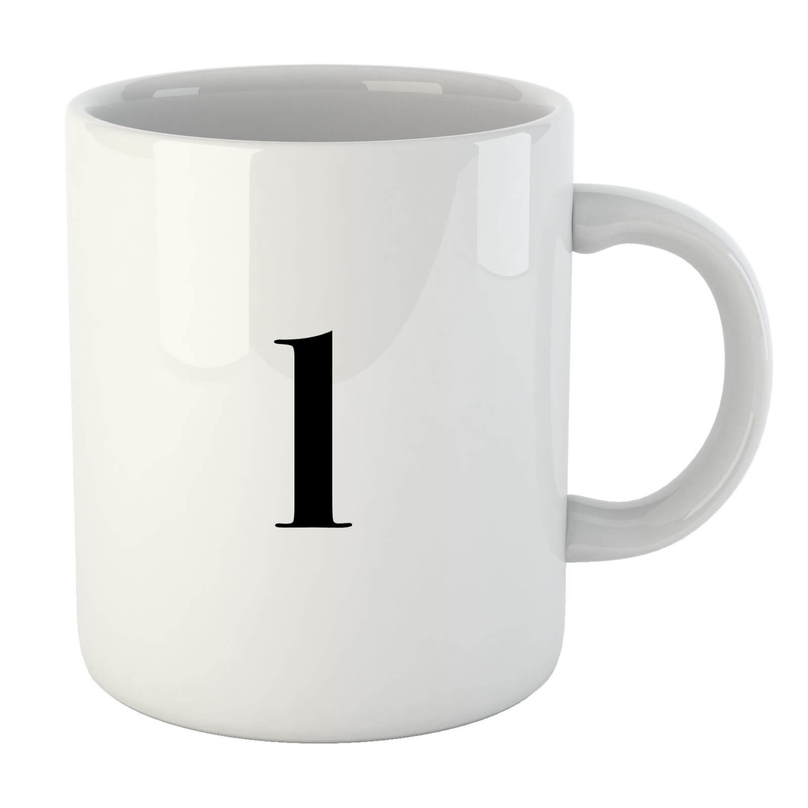 Bodoni Alphabet Mugs - L Mug