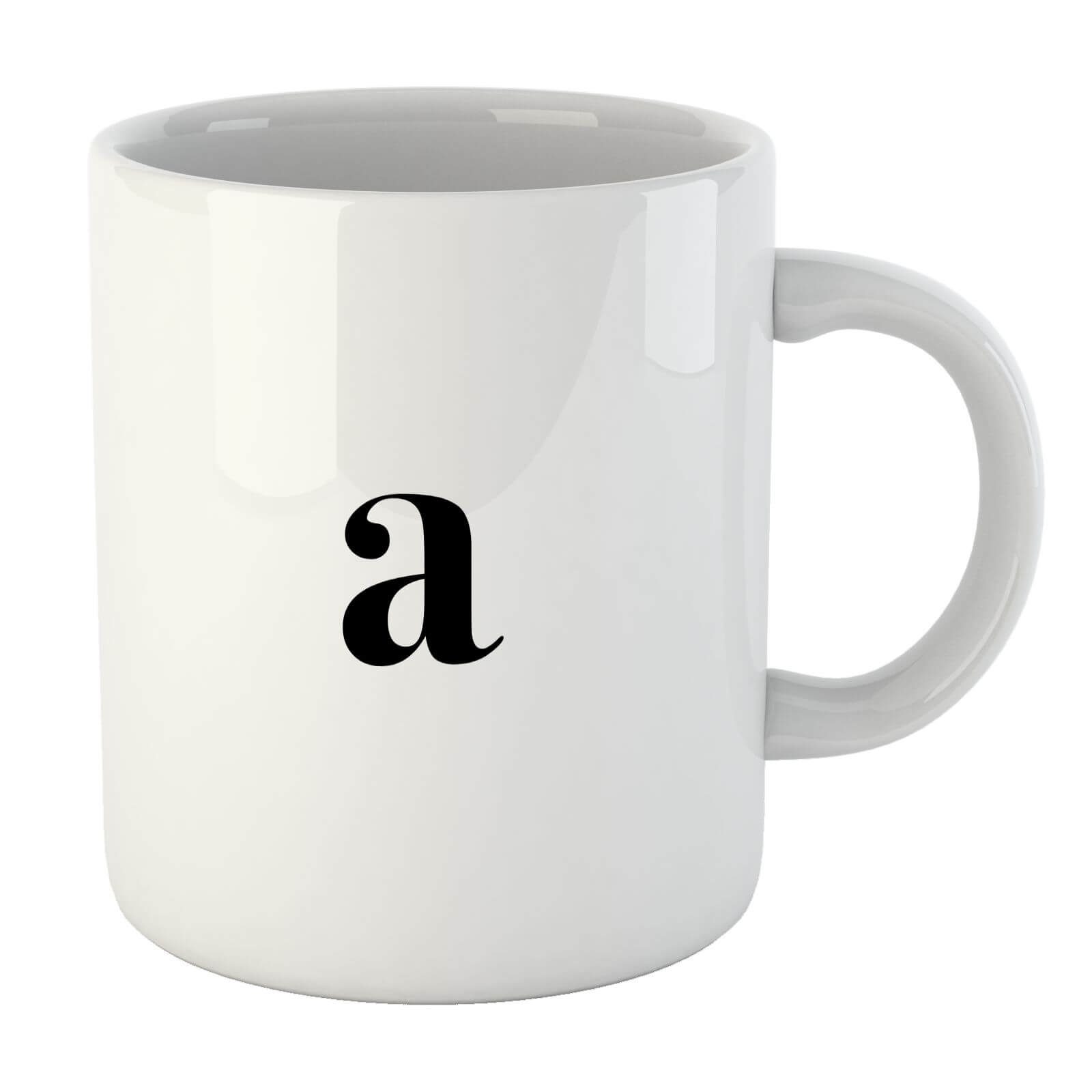 Bodoni Alphabet Mugs - A Mug