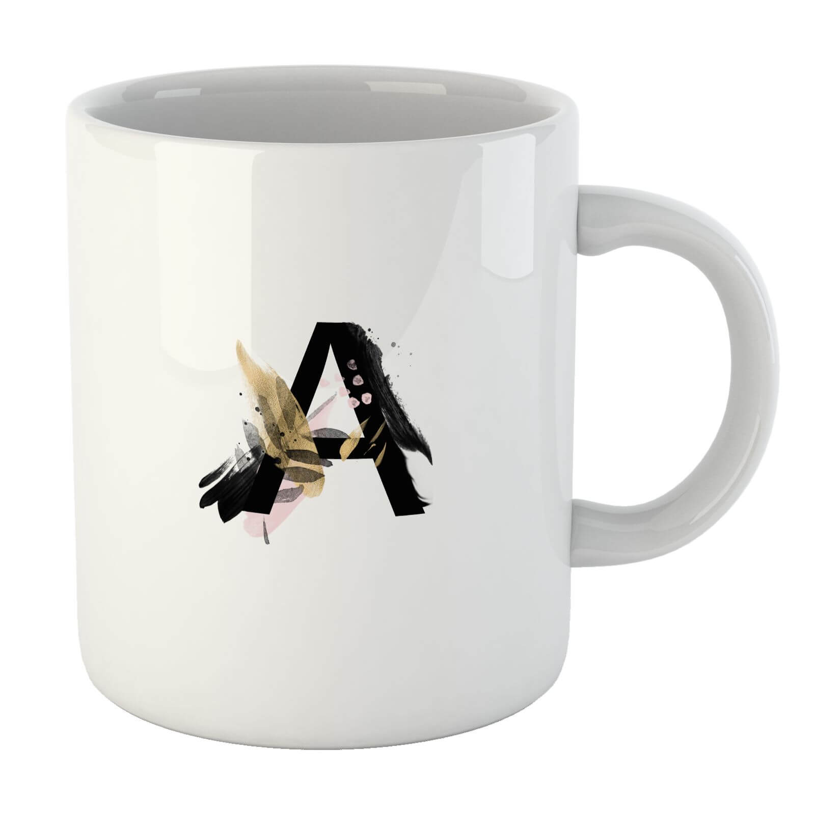 Wabi-Sabi Alphabet Mugs - A Mug