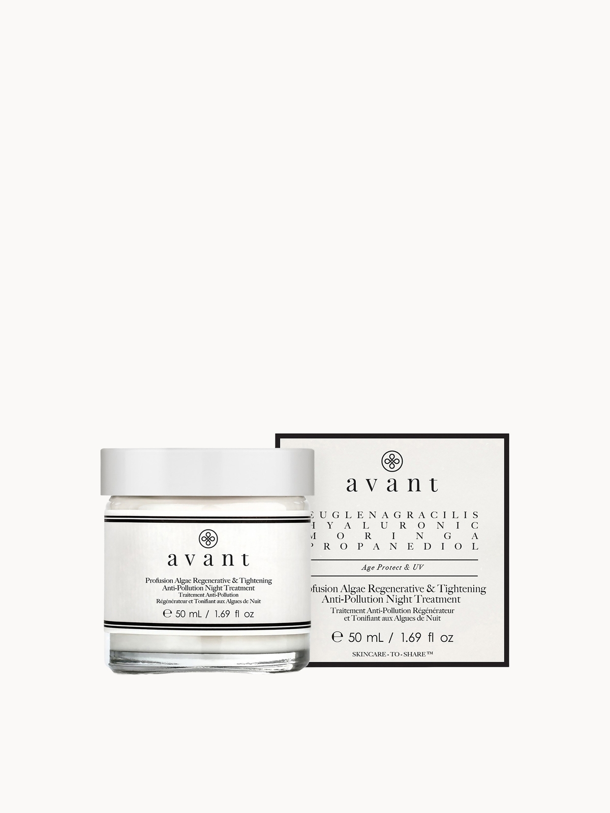 Avant Skincare Profusion Algae Regenerative and Tightening Anti-Pollution Night Treatment 50ml