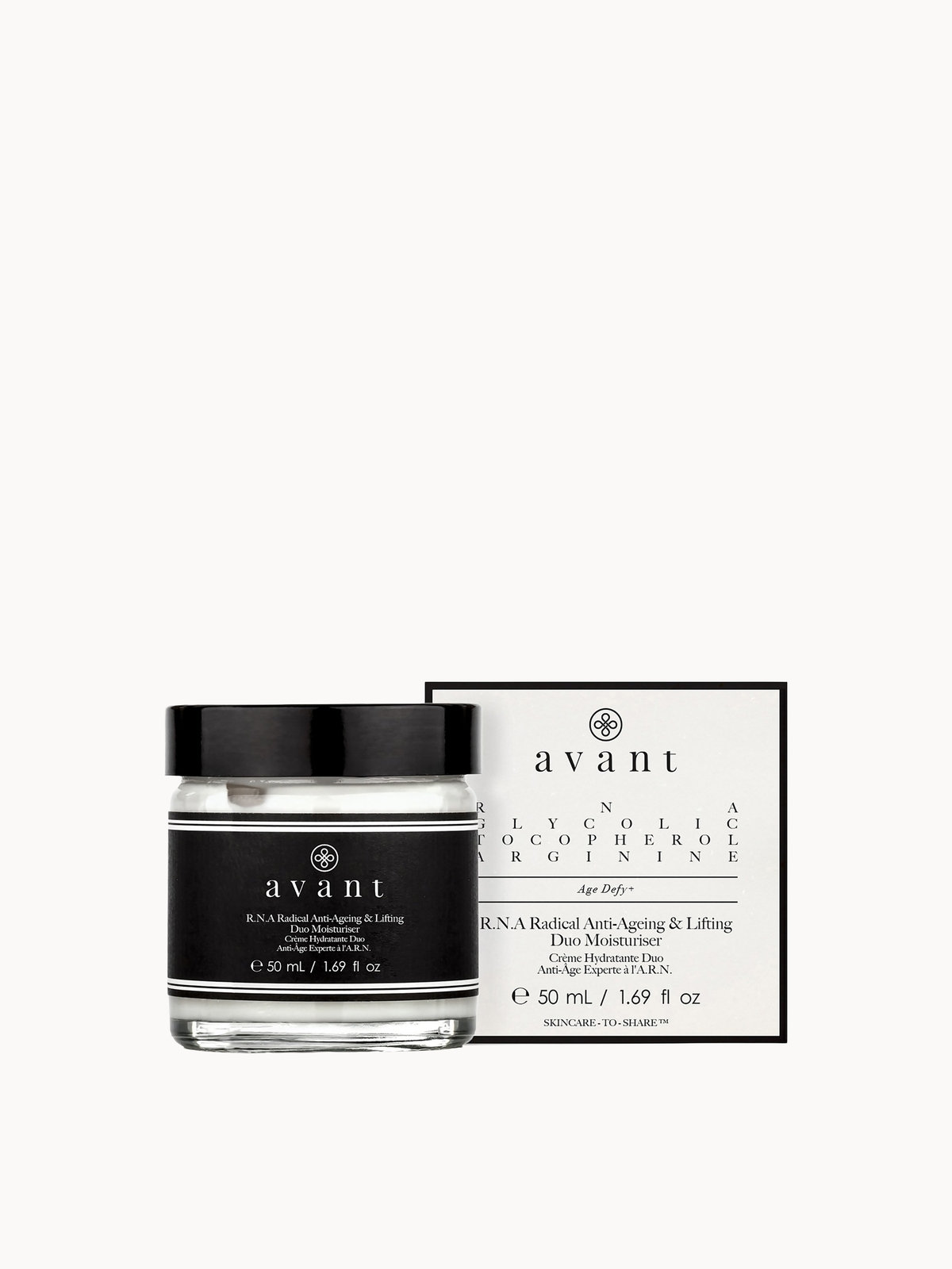 Avant Skincare R.N.A Radical Anti-Ageing and Lifting Duo Moisturiser 50ml
