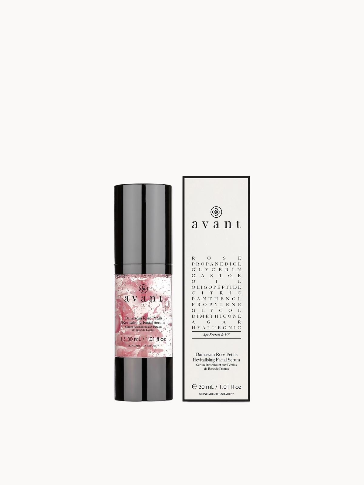 Avant Skincare Damascan Rose Petals Revitalising Facial Serum 30ml