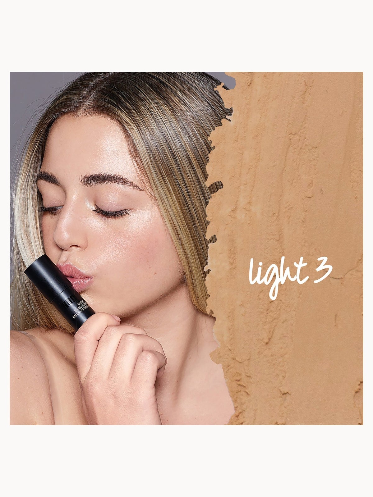 NUDESTIX Tinted Blur Foundation Stick 6.12g (Various Shades) - 3 3