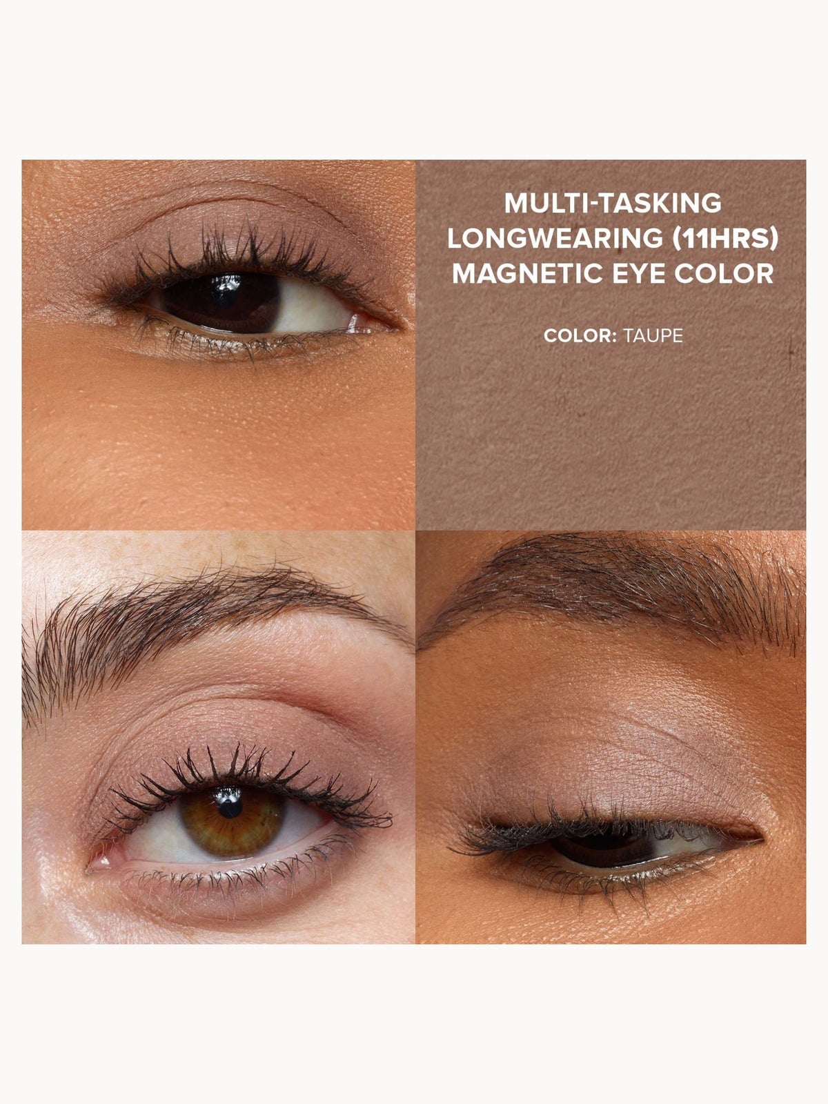 NUDESTIX Magnetic Matte Eye Colour (Various Shades) - Taupe 4