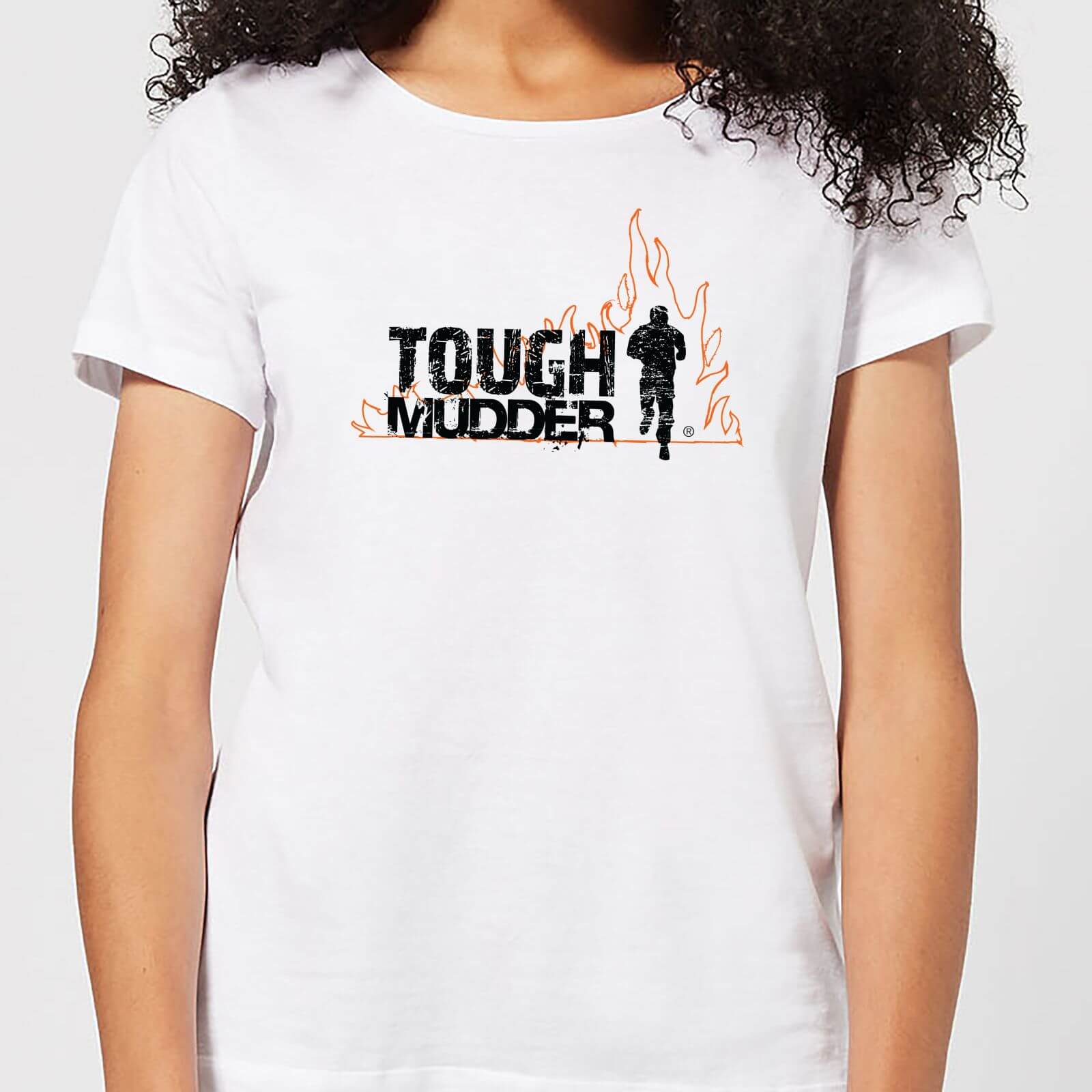 Tough Mudder Logo Women's T-Shirt - White - S - White
