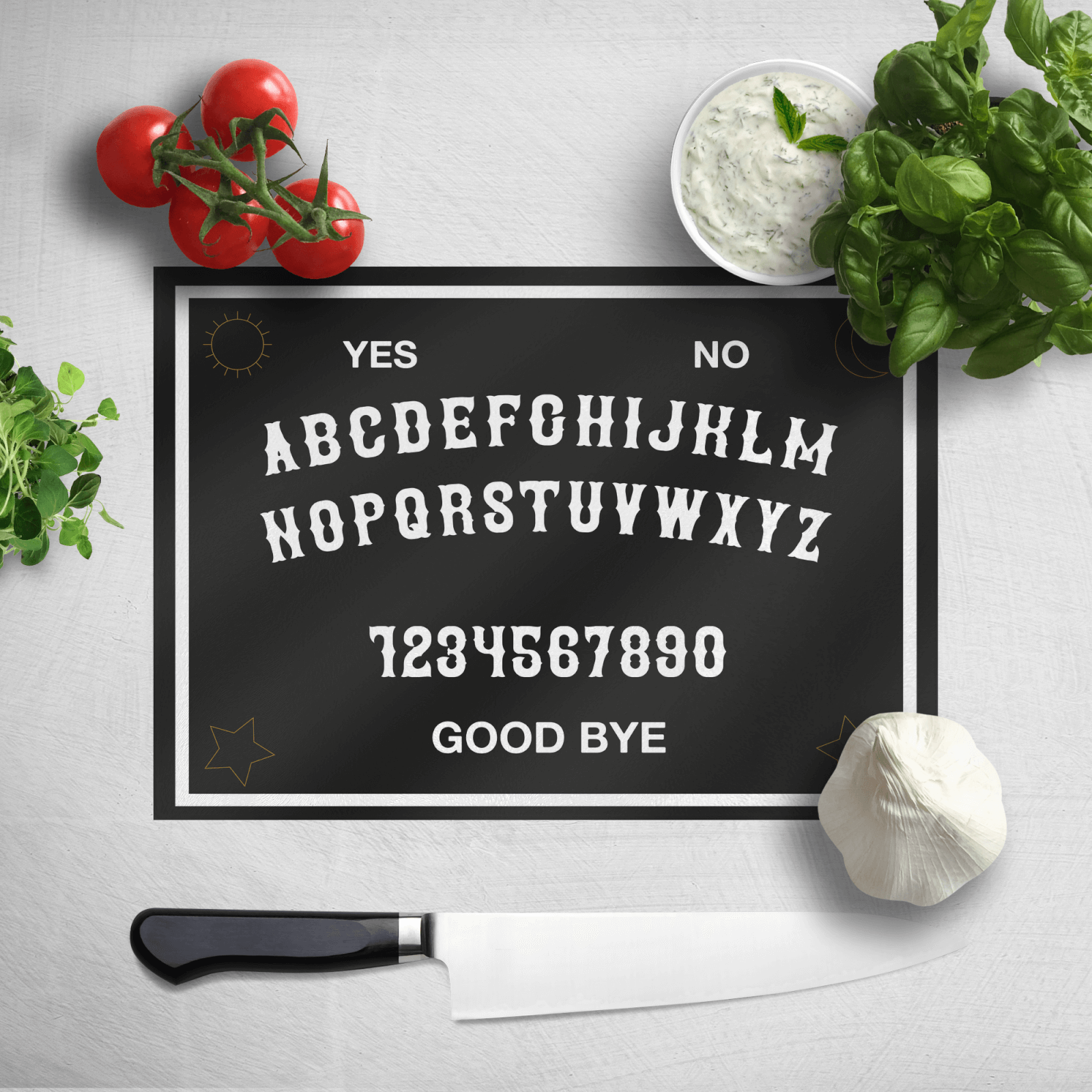 Retro Chopping Board Ouija Board Chopping Board