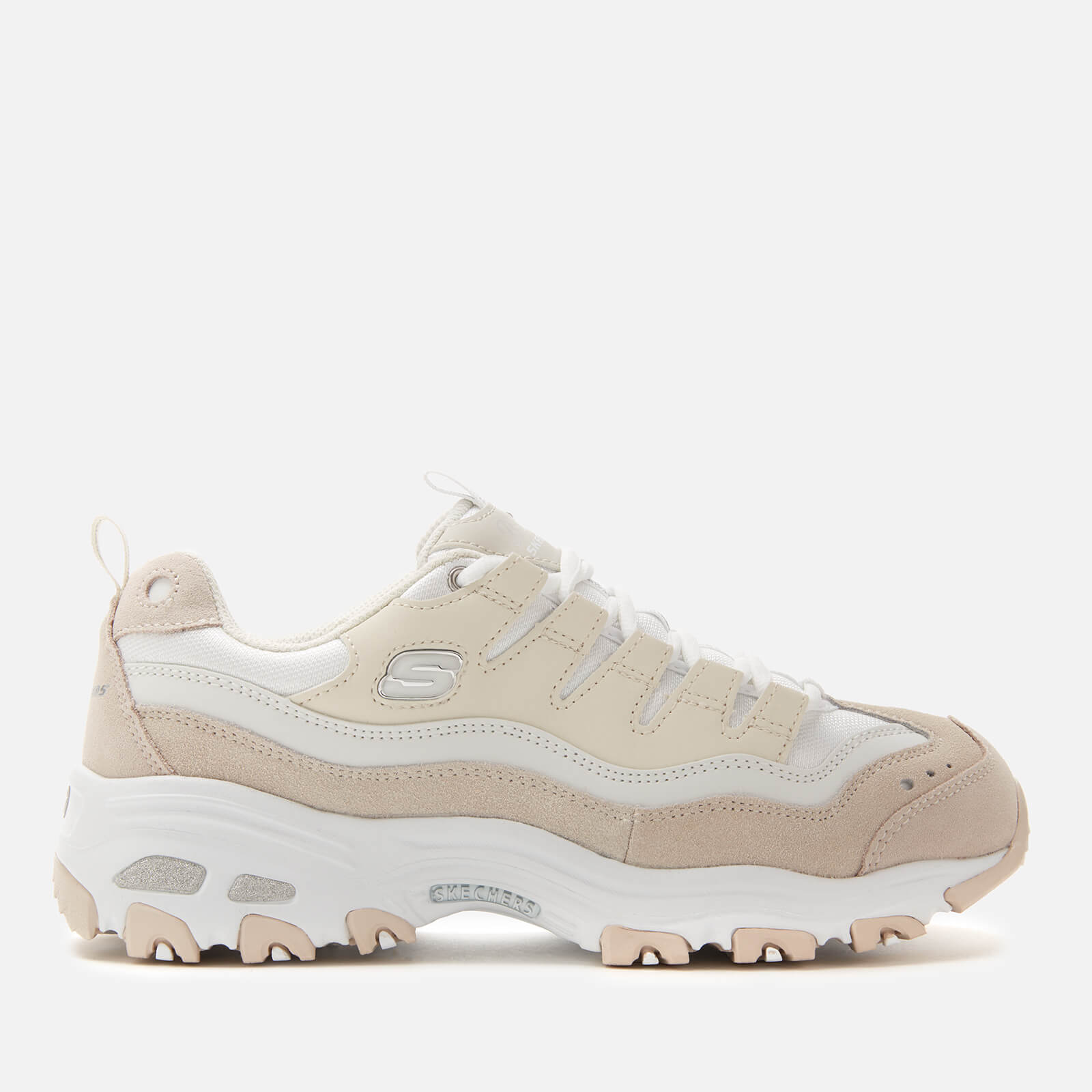 cream skechers womens
