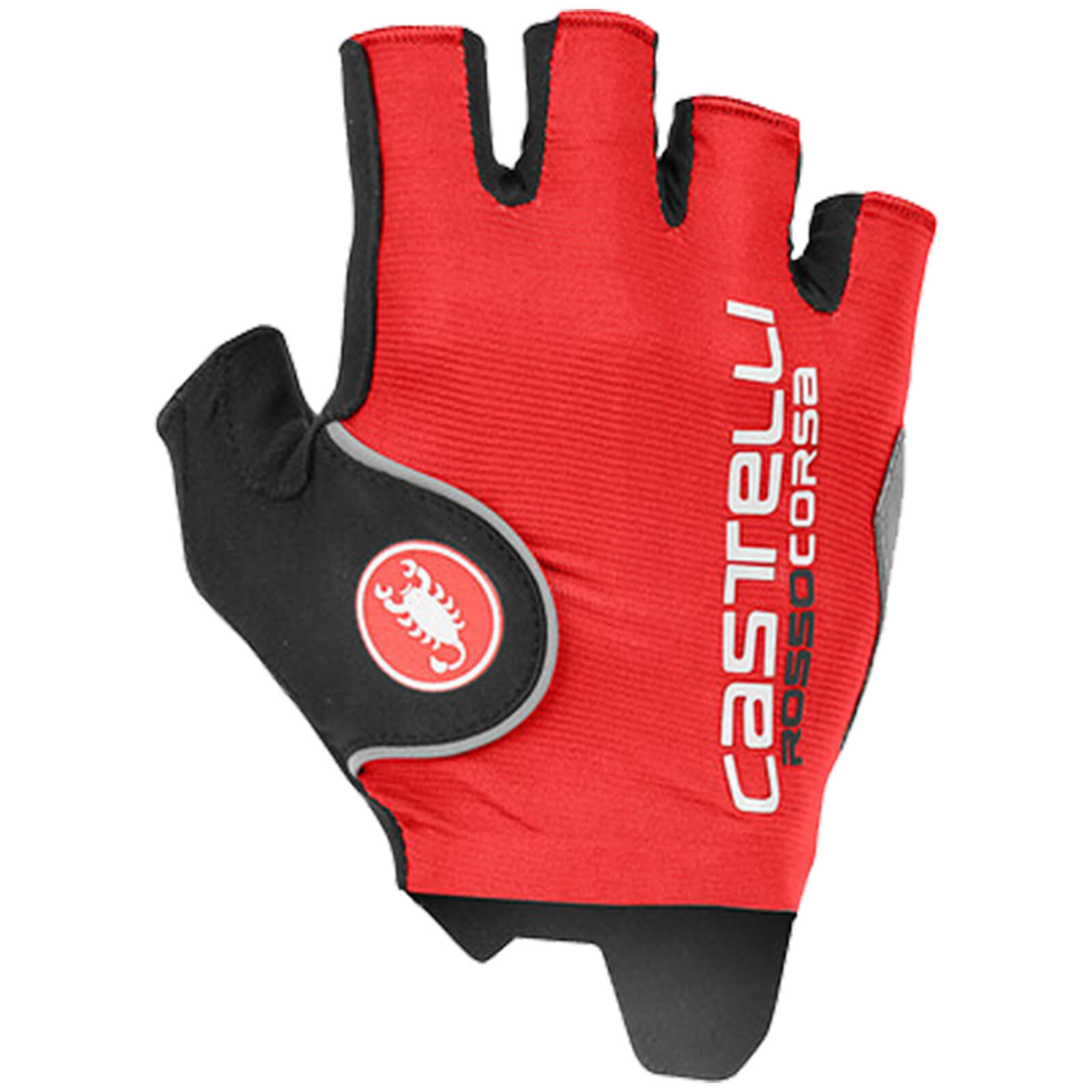 Castelli Rosso Corsa Pro Gloves - Black - XS - Red