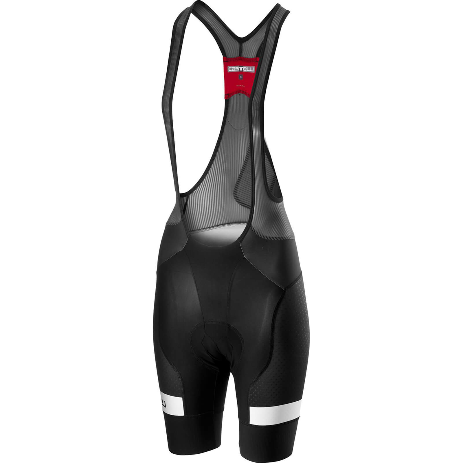 Castelli Women's Free Aero Bib Shorts (Team Version) - XS - Black/White