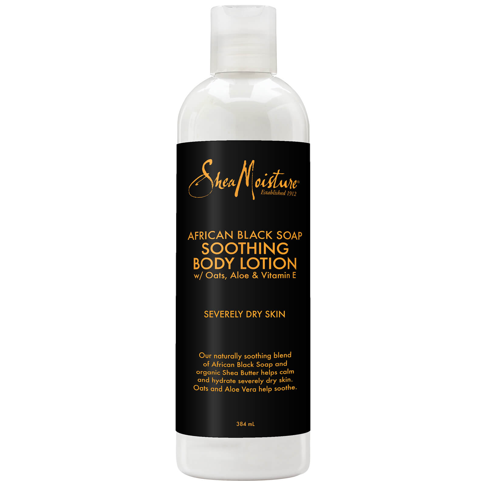 

Shea Moisture African Black Soap Soothing Body Lotion 384ml