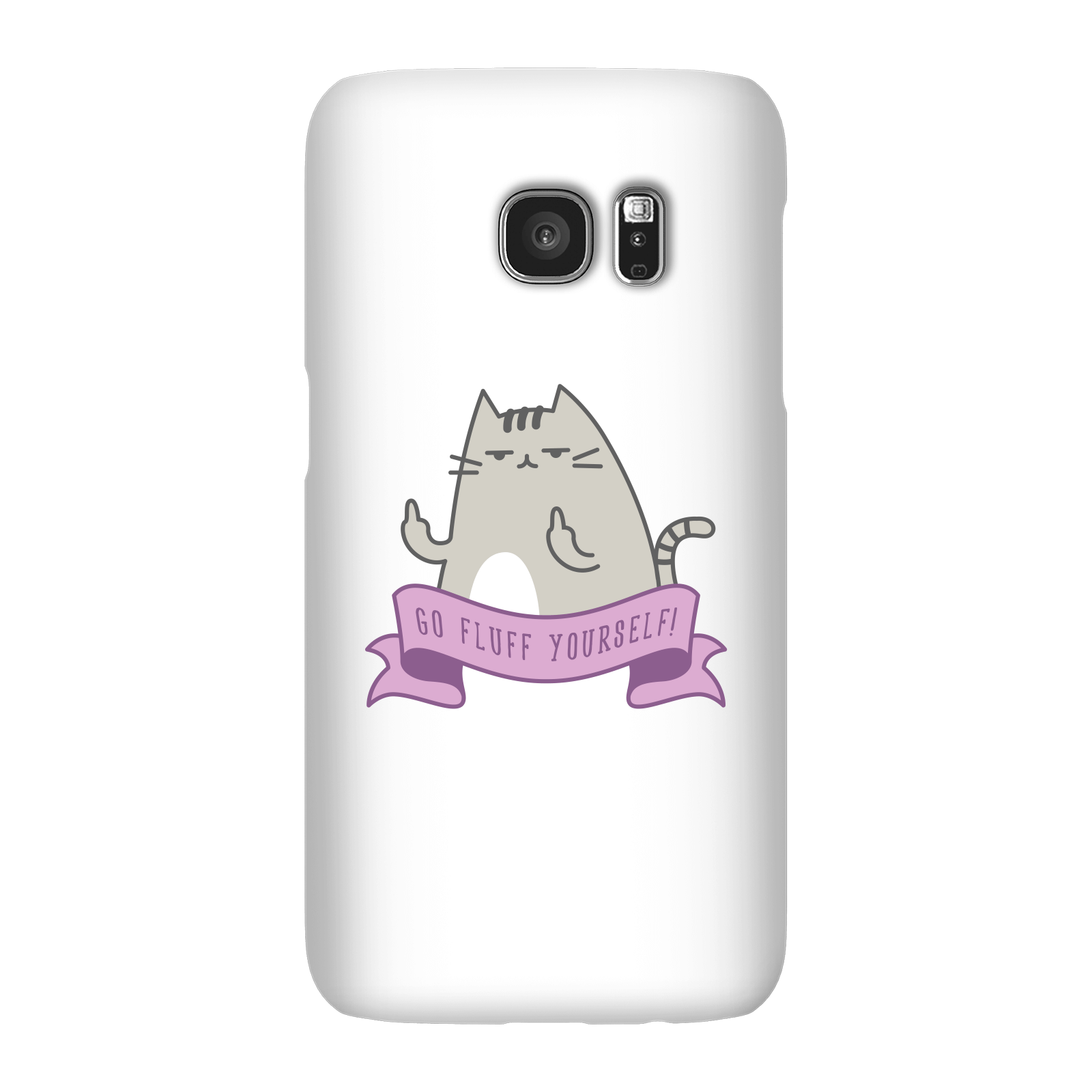 Go Fluff Yourself! Phone Case for iPhone and Android - Samsung S7 - Snap Case - Matte