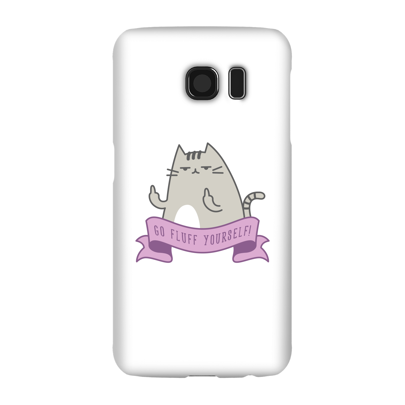Go Fluff Yourself! Phone Case for iPhone and Android - Samsung S6 - Snap Case - Gloss