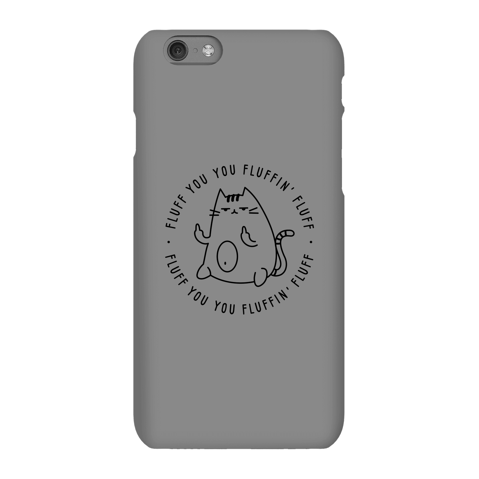 Fluff You Phone Case for iPhone and Android - iPhone 6S - Snap Case - Gloss