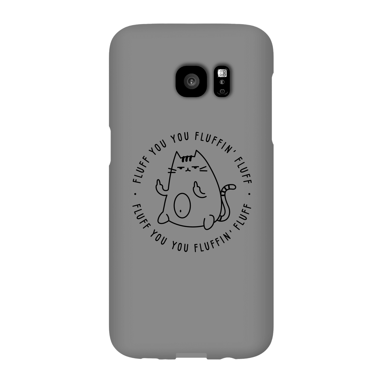 Fluff You Phone Case for iPhone and Android - Samsung S7 Edge - Snap Case - Gloss