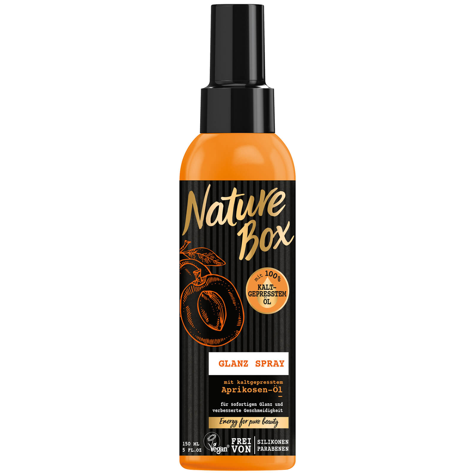 Nature Box Glanz Spray Aprikose