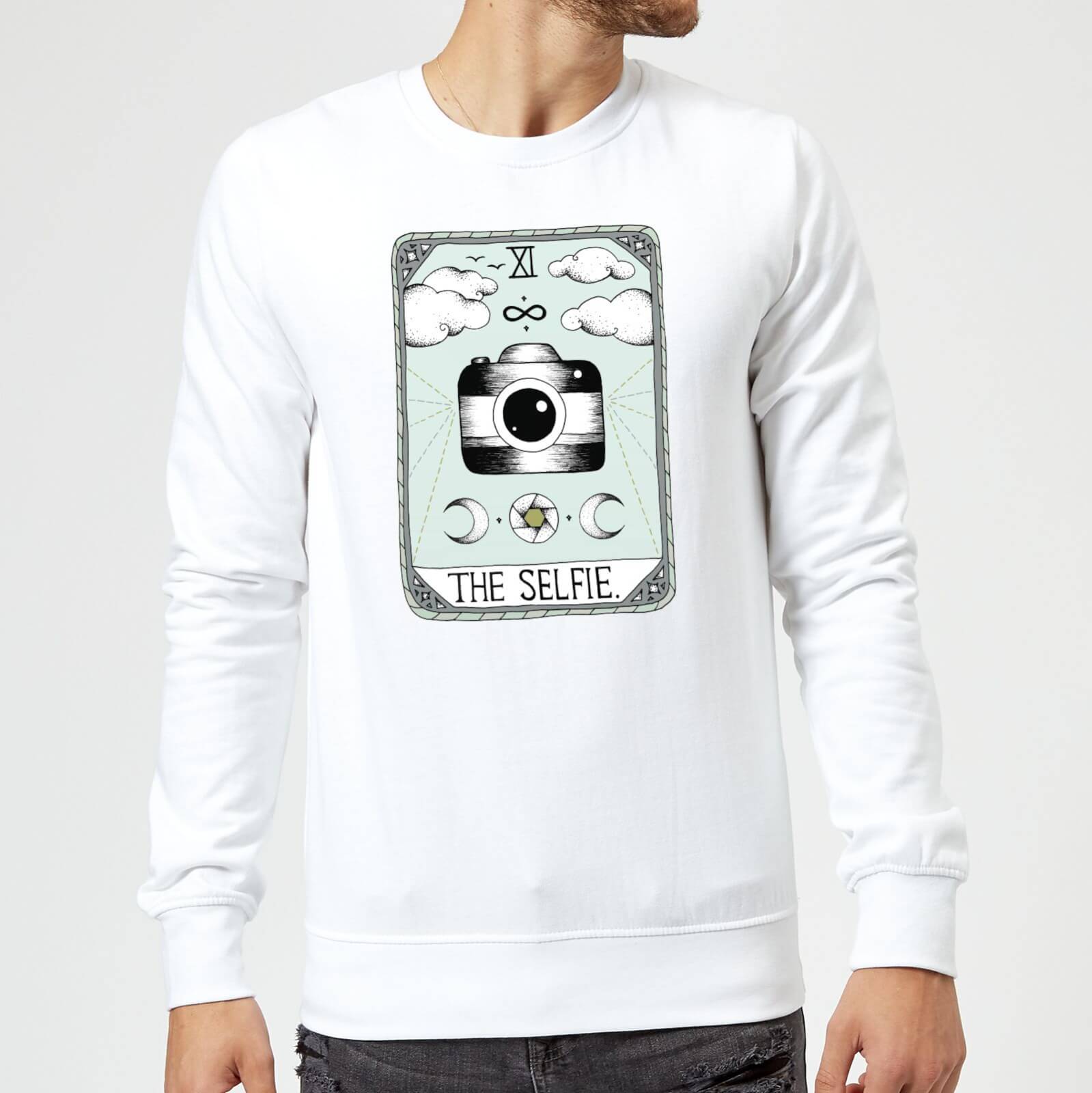 Barlena The Selfie Sweatshirt - White - S - White