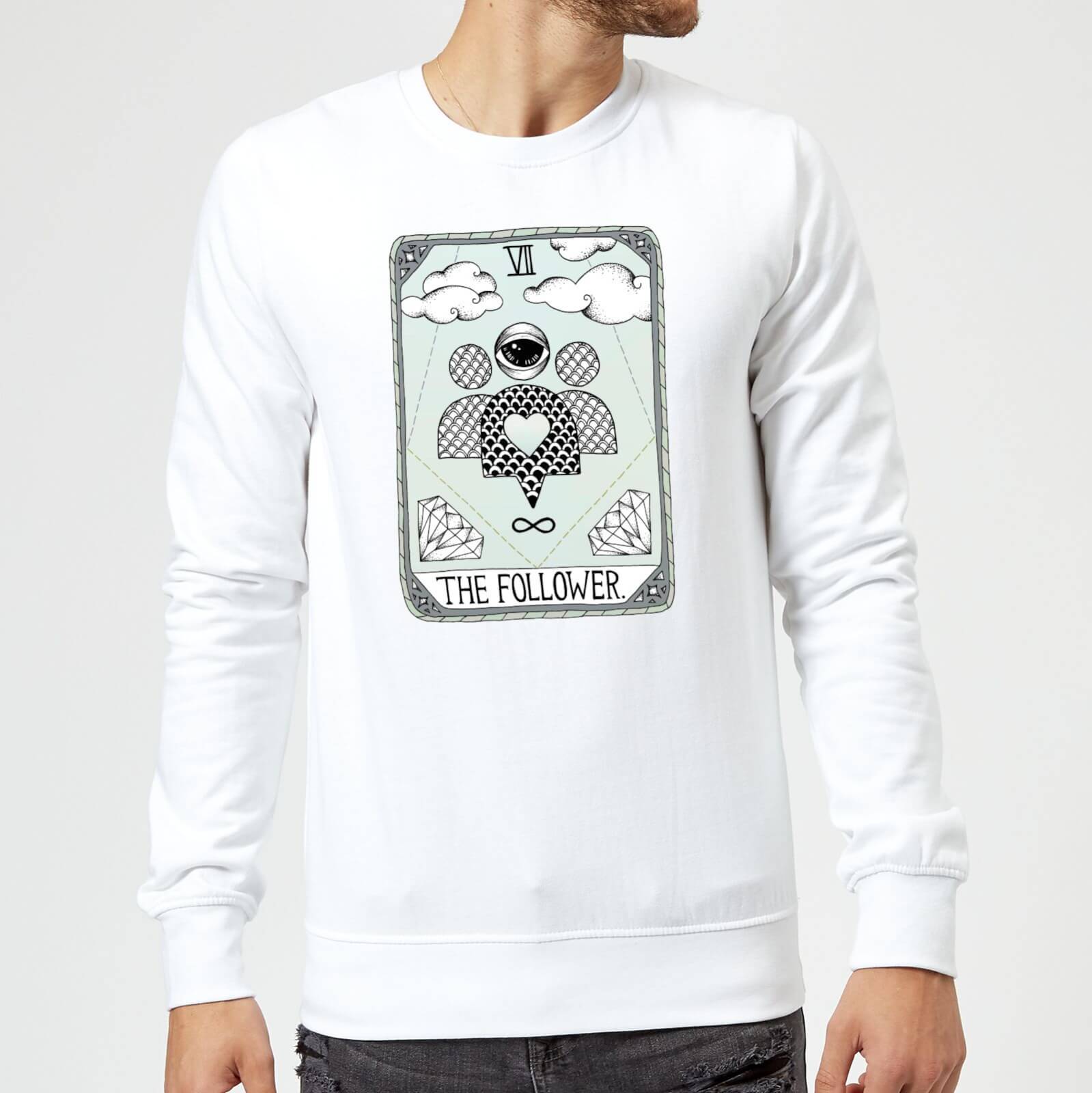 Barlena The Follower Sweatshirt - White - S - White