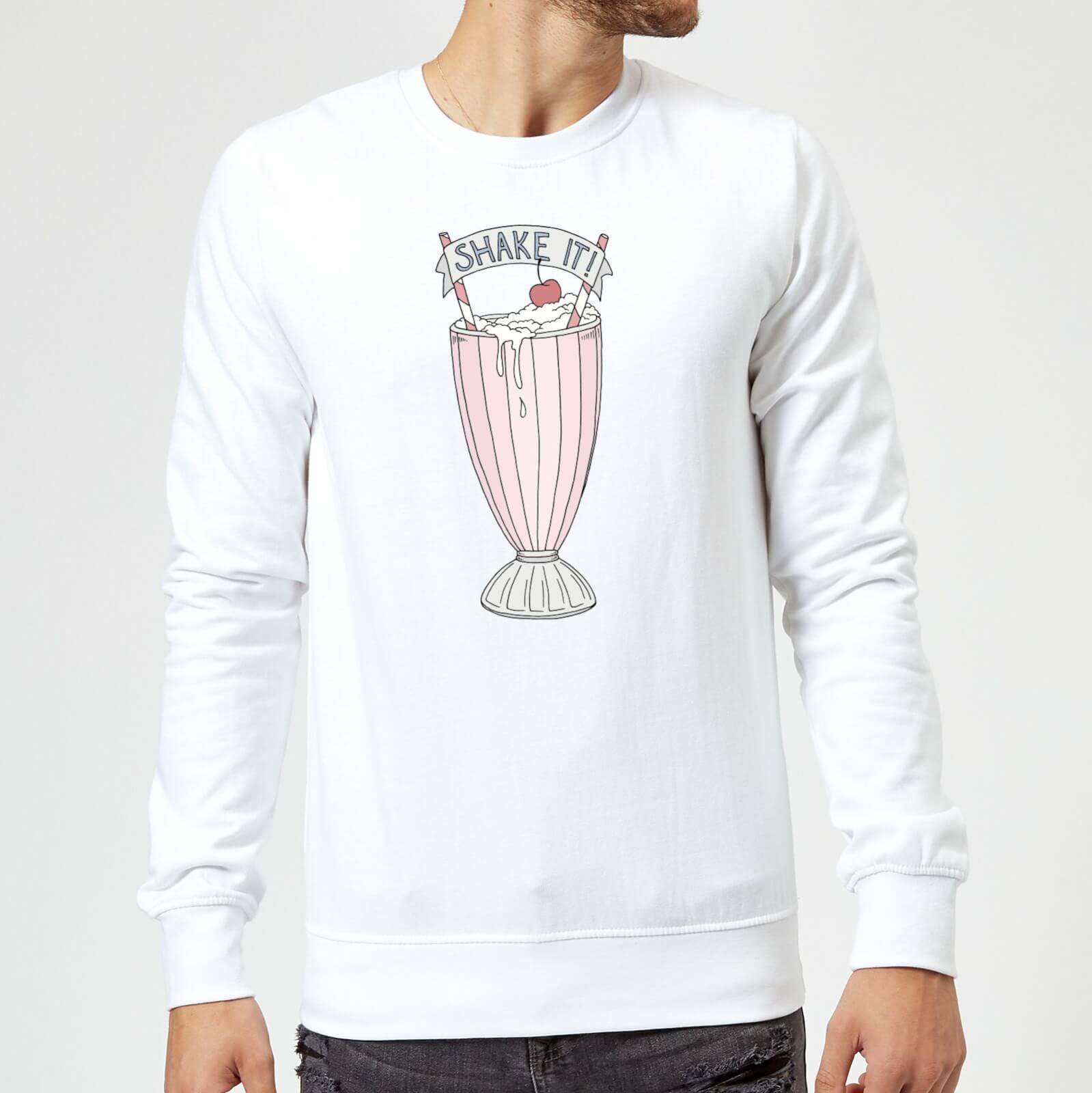 Barlena Shake It Sweatshirt - White - S - White