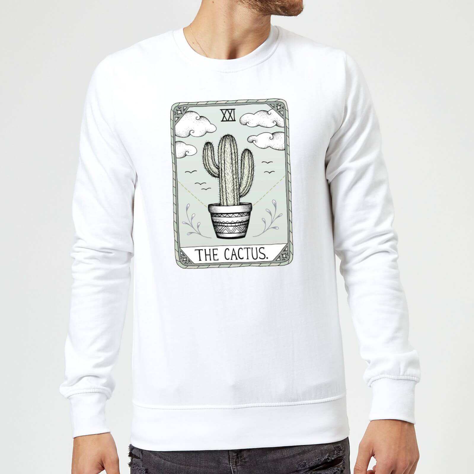 Barlena The Cactus Sweatshirt - White - S - White