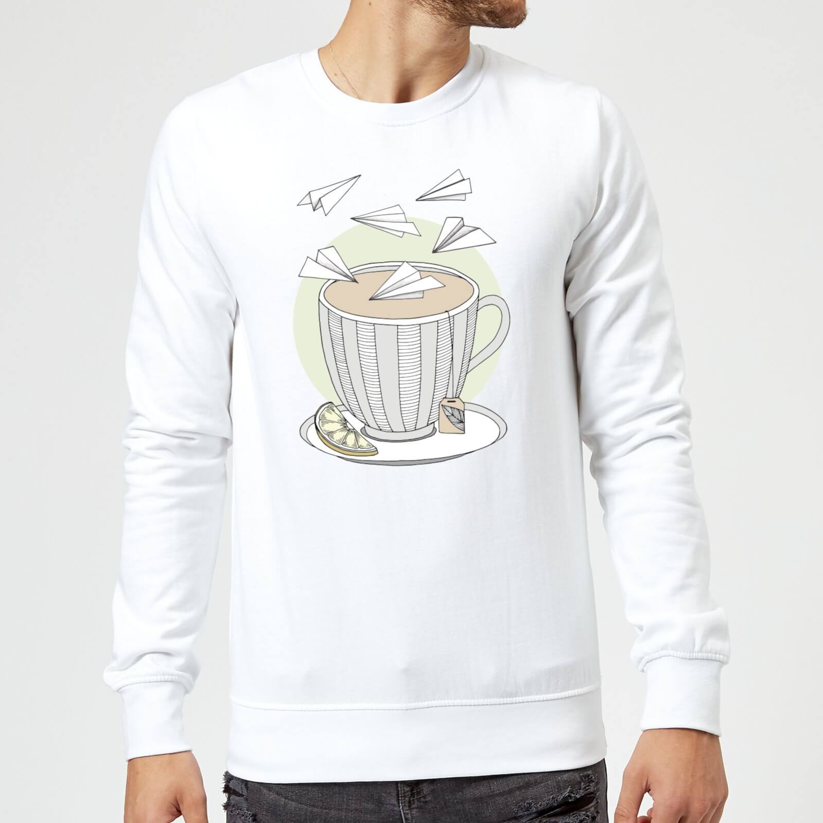 Barlena Teatime Sweatshirt - White - S - White
