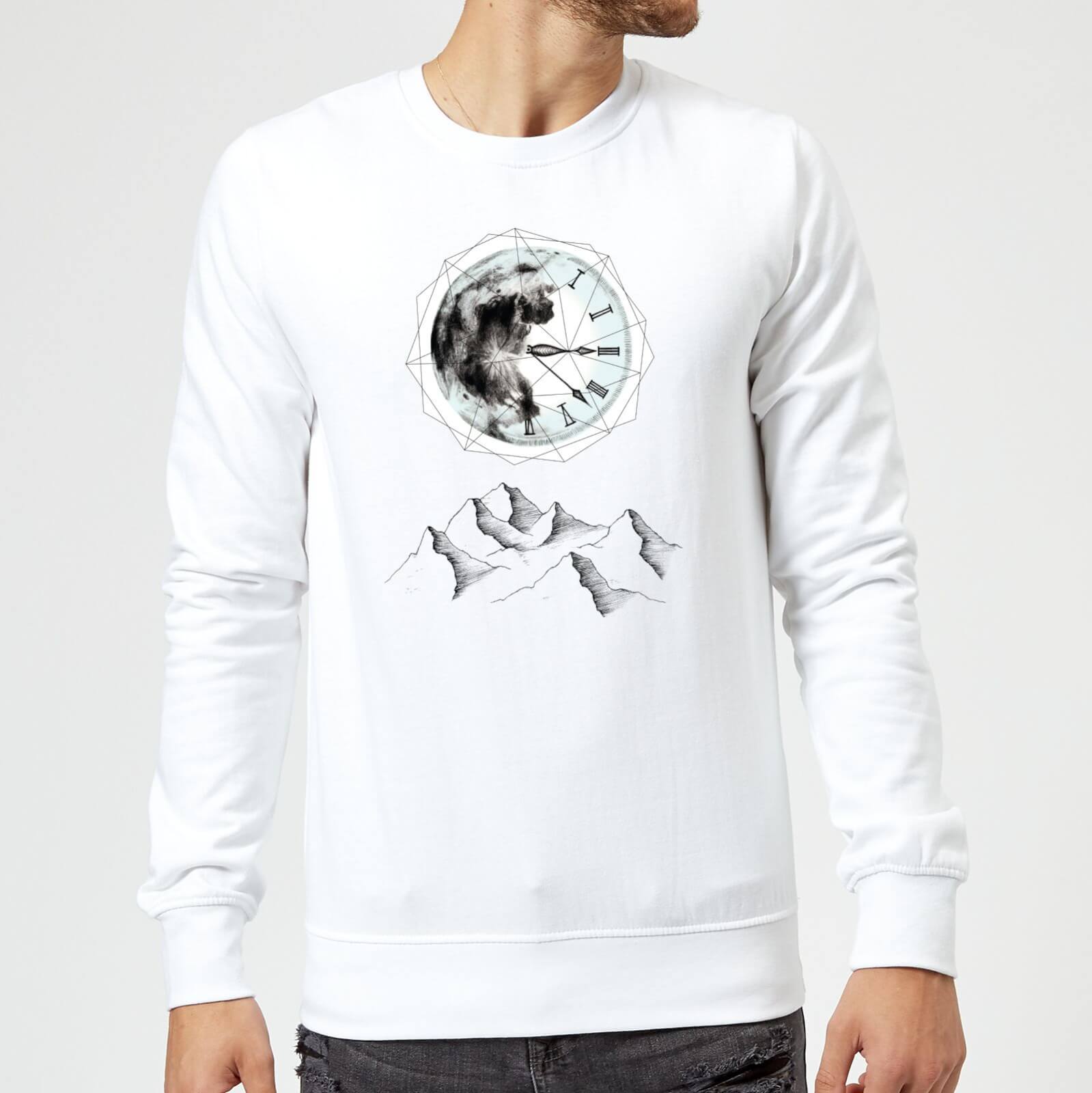 Barlena Take Your Time Sweatshirt - White - S - White