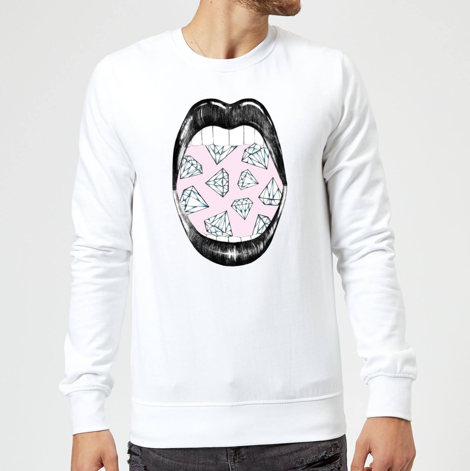 Barlena I Want More Sweatshirt - White - S - White