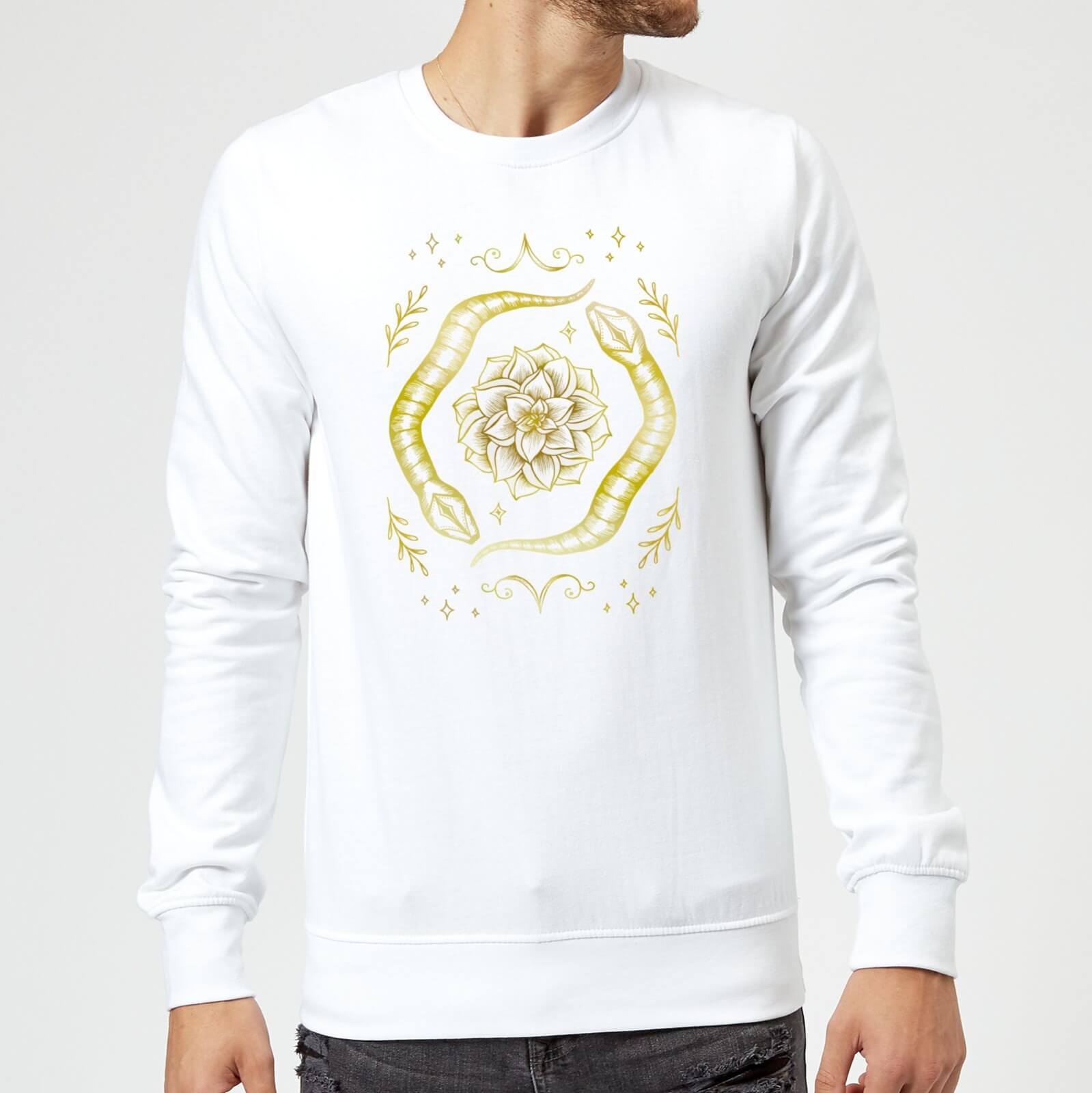Barlena Snakes Sweatshirt - White - S - White