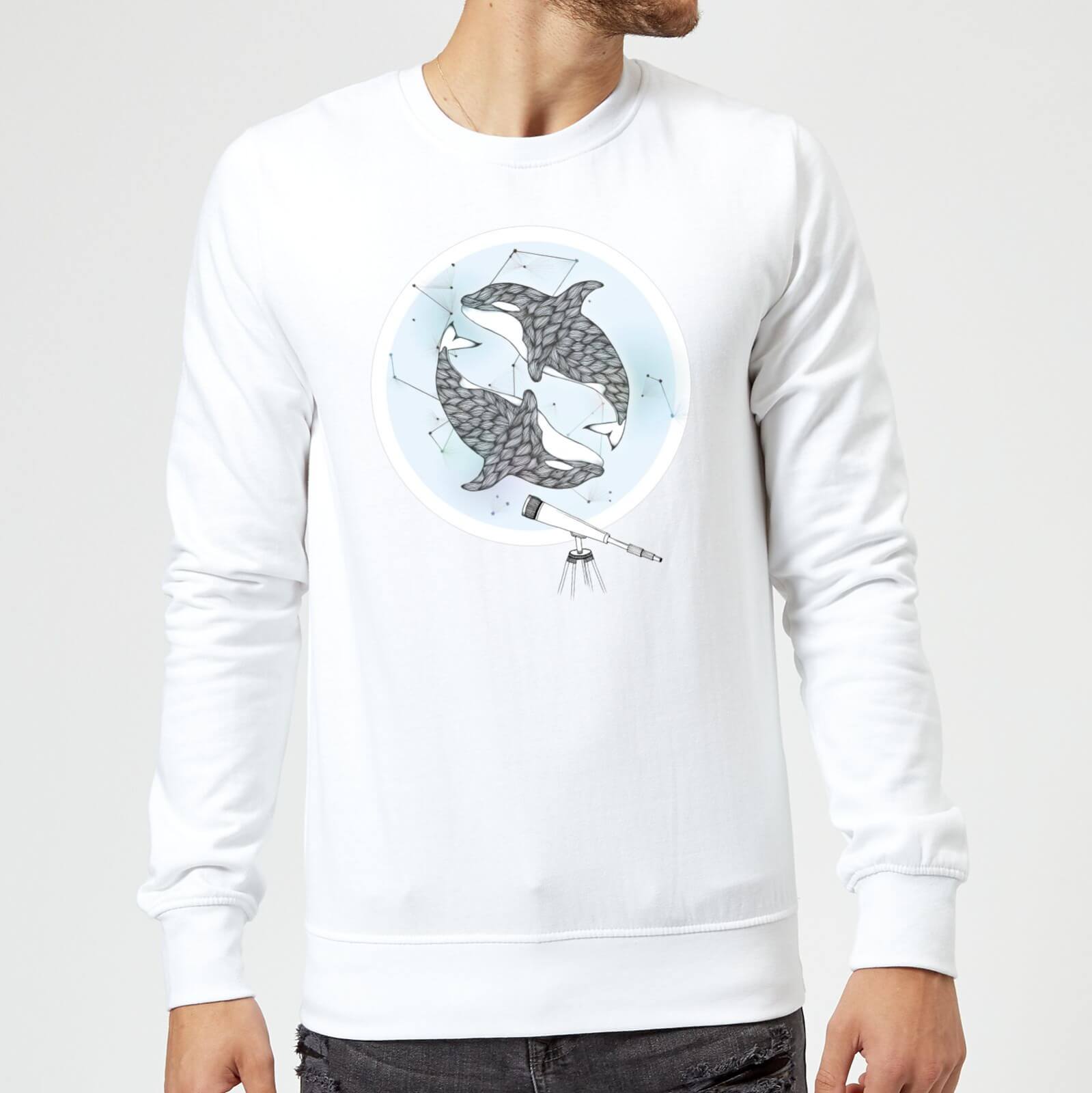 Barlena Orcalaxy Sweatshirt - White - S