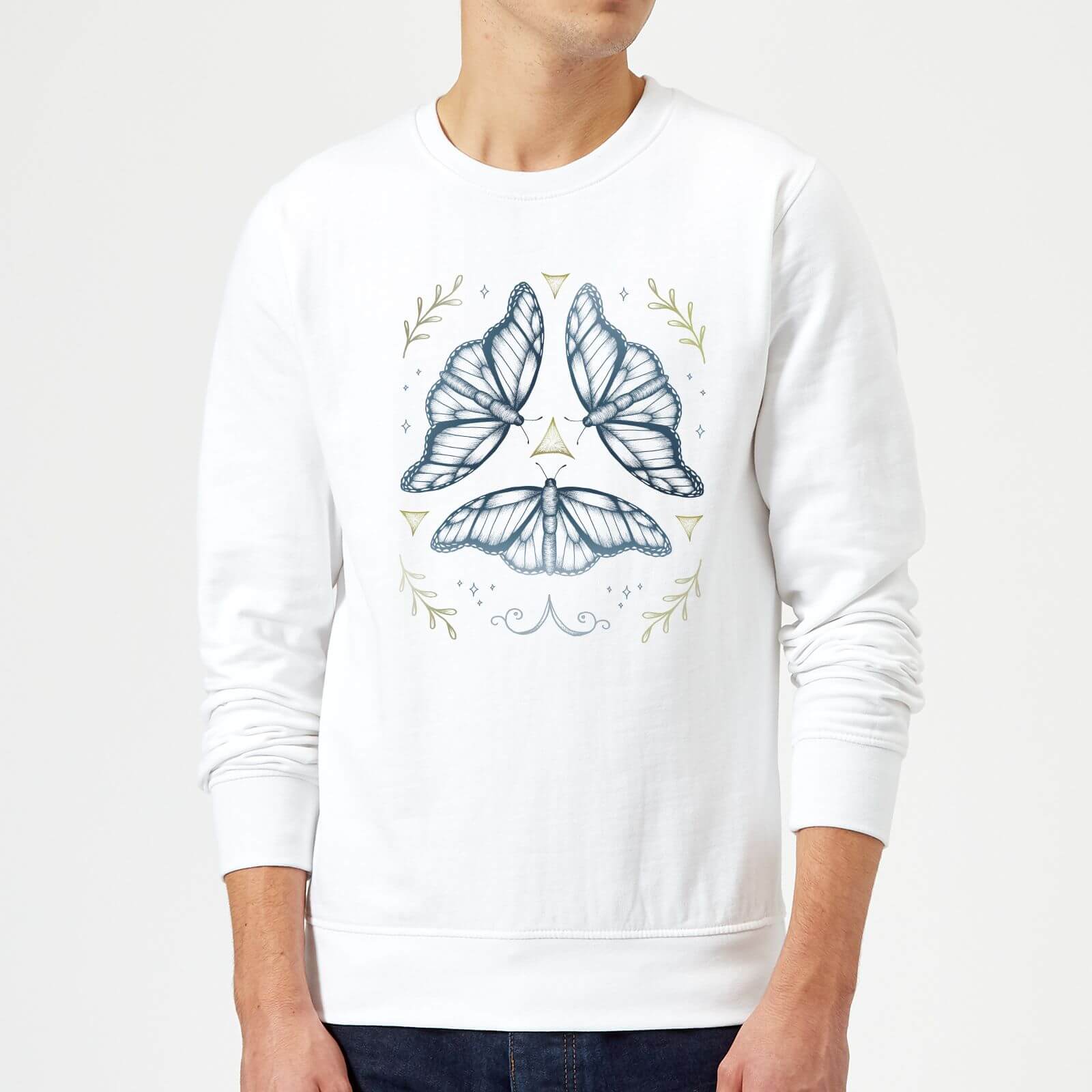 Barlena Fairy Dance Sweatshirt - White - S - White