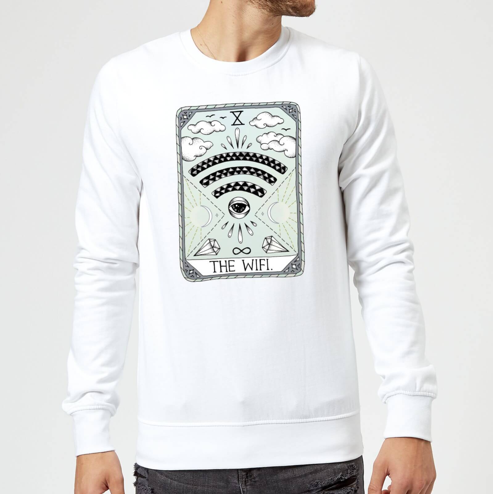 Barlena The Wifi Sweatshirt - White - S - White
