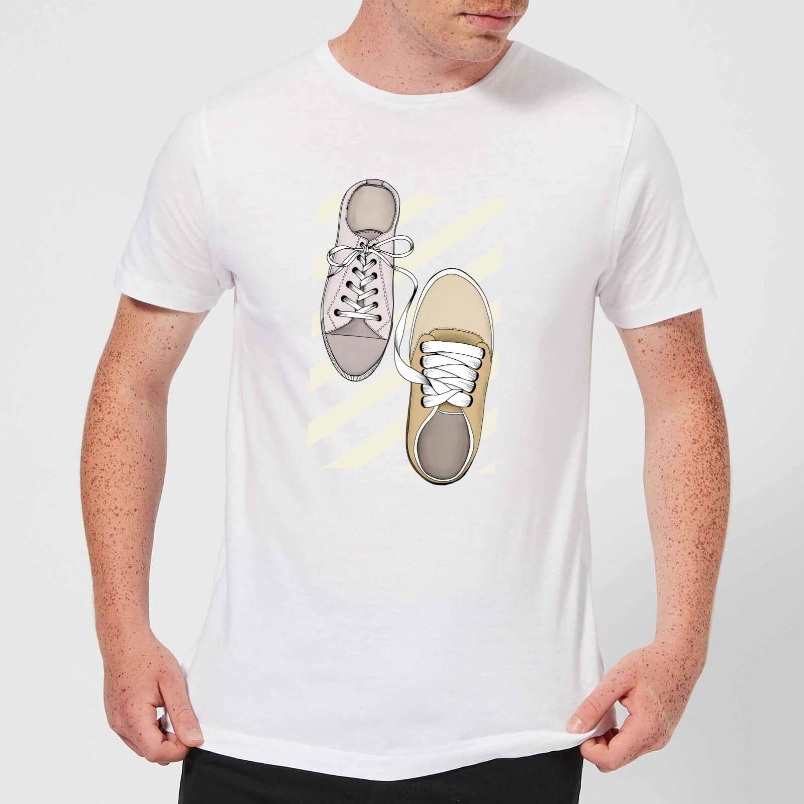 Barlena Tied To You Men's T-Shirt - White - S - White