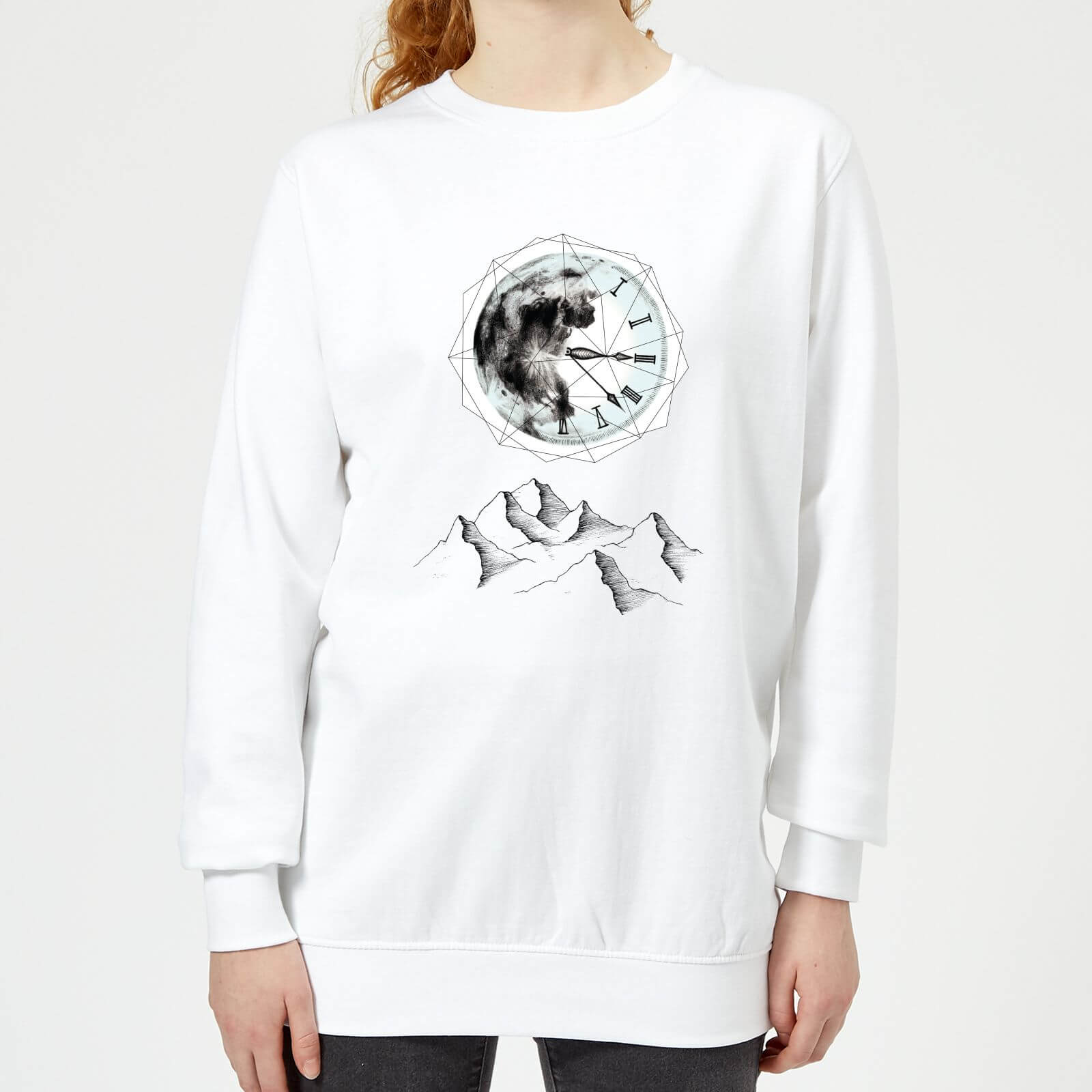 Barlena Take Your Time Women's Sweatshirt - White - XS - White