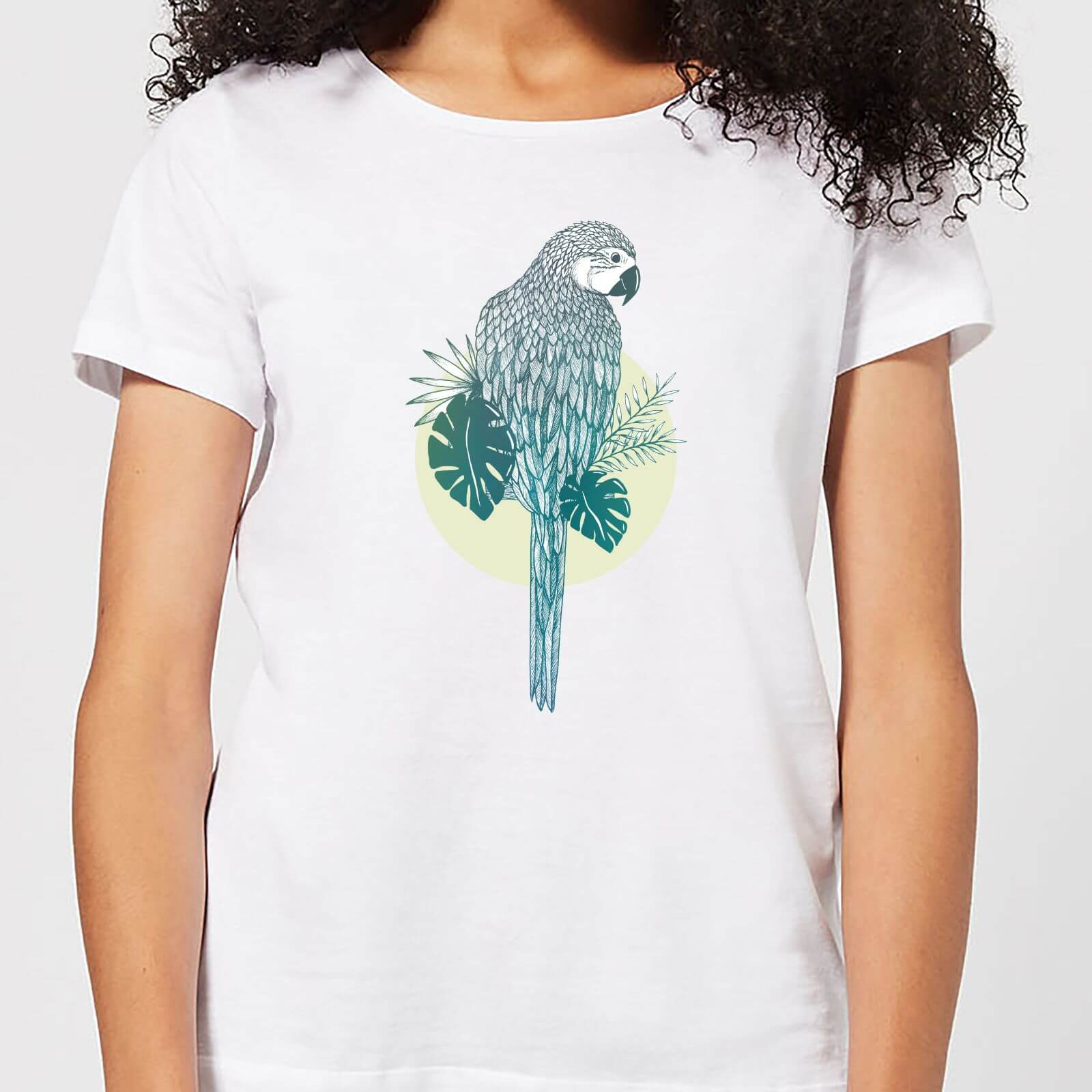 Barlena Parrot Women's T-Shirt - White - S - White