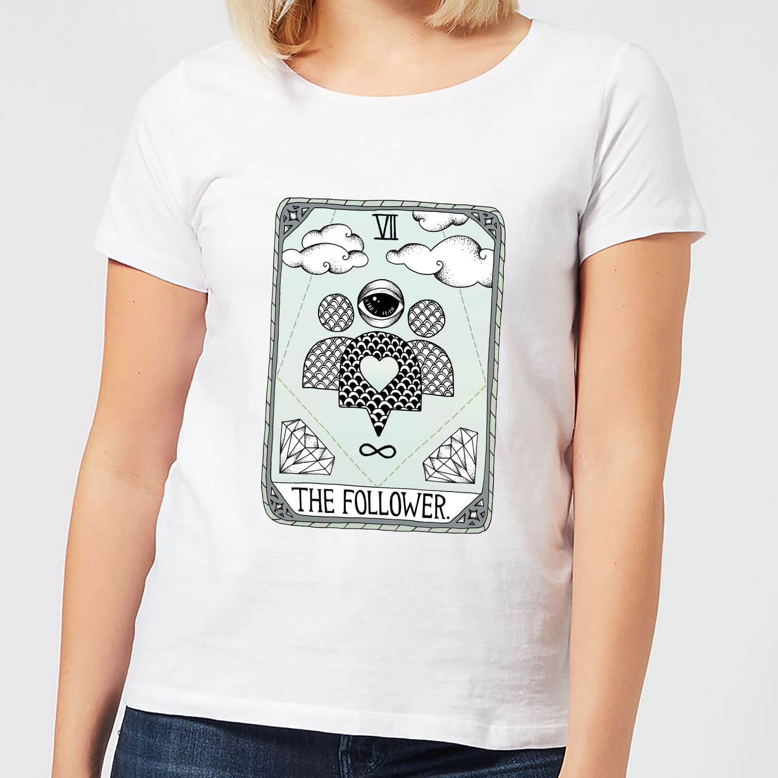 Barlena The Follower Women's T-Shirt - White - S - White