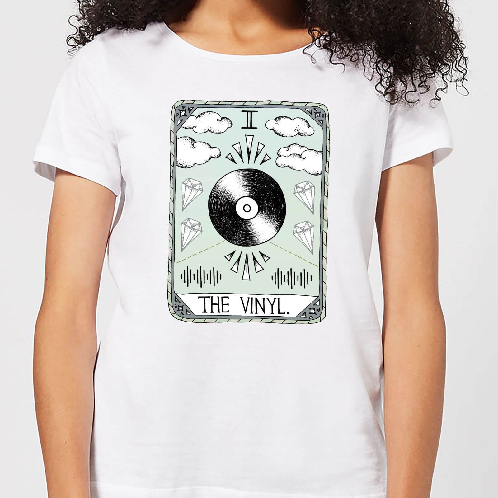 Barlena The Vinyl Women's T-Shirt - White - S - White