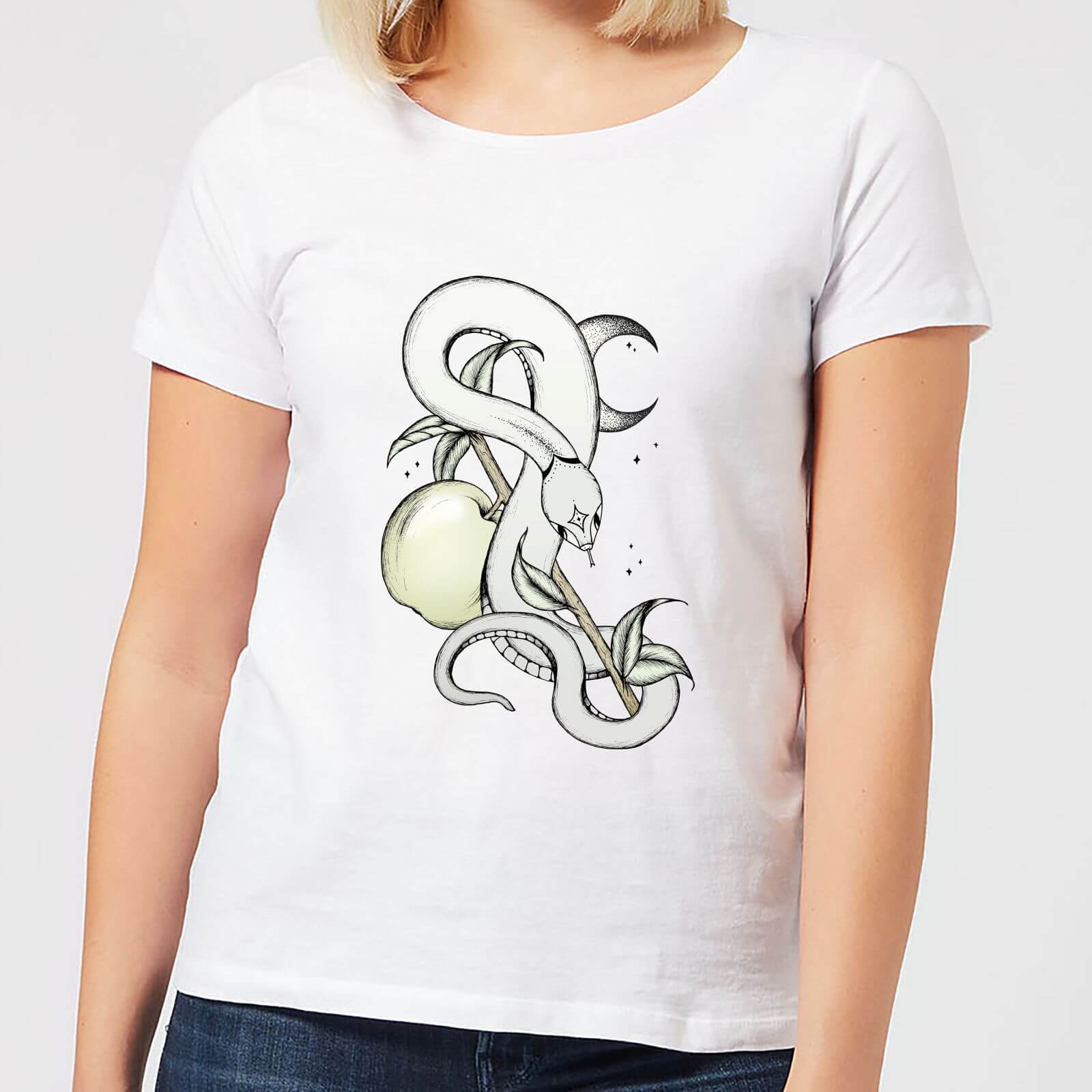 Barlena Forbidden Fruit Women's T-Shirt - White - S - White