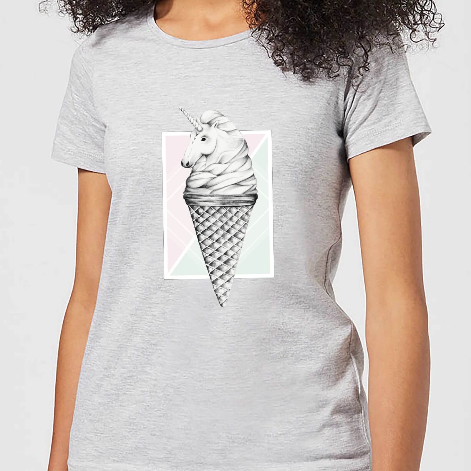 Barlena Unicone Women's T-Shirt - Grey - S - Grey
