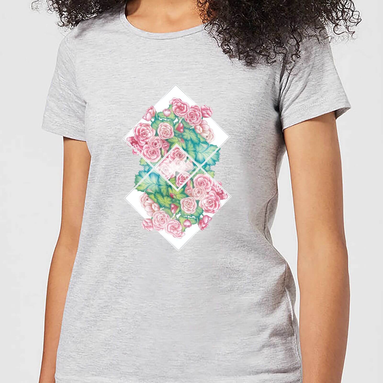 Barlena Flowers Women's T-Shirt - Grey - S - Grey