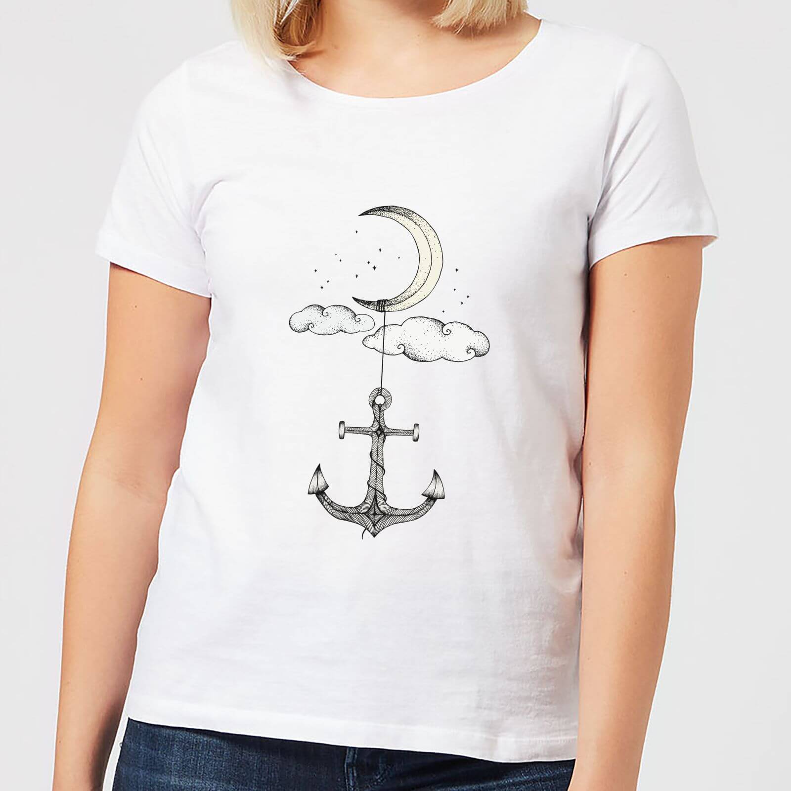 Barlena Anchor Your Dreams Women's T-Shirt - White - S - White