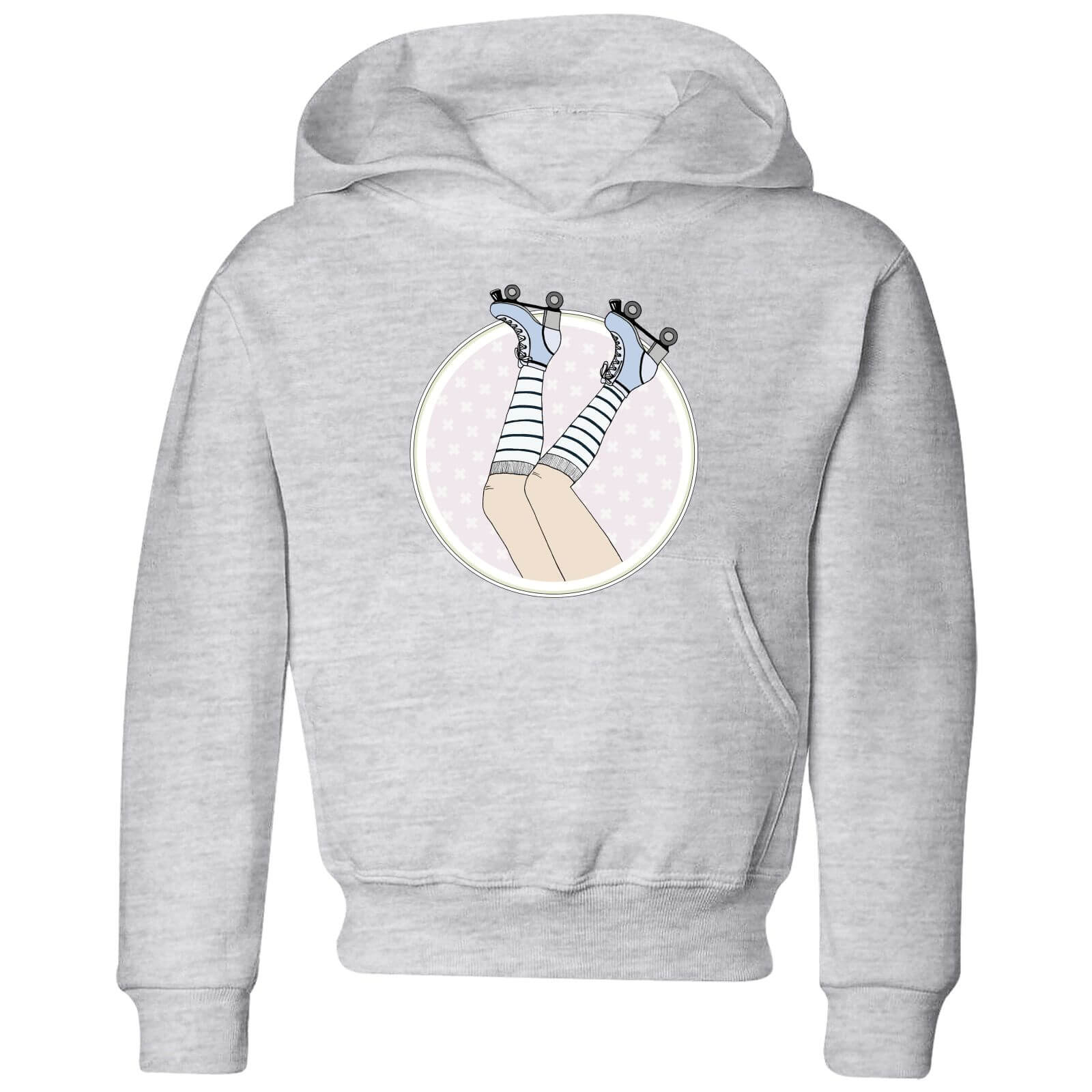 Barlena Roll with It Kids' Hoodie - Grey - 3-4 Years - Grey