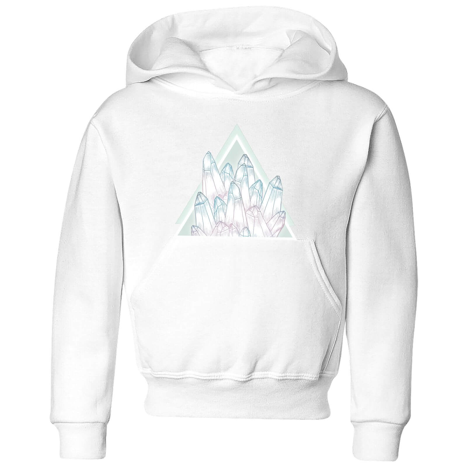 Barlena Crystals Kids' Hoodie - White - 3-4 Years - White