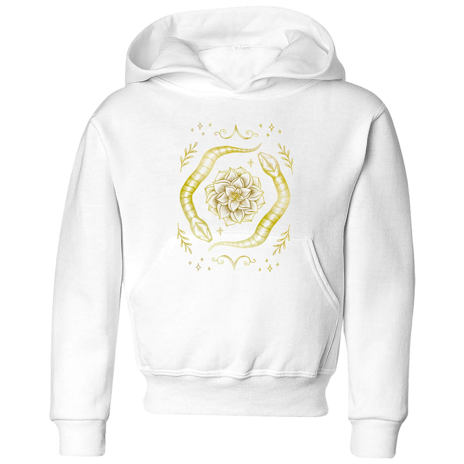 Barlena Snakes Kids' Hoodie - White - 3-4 Years - White