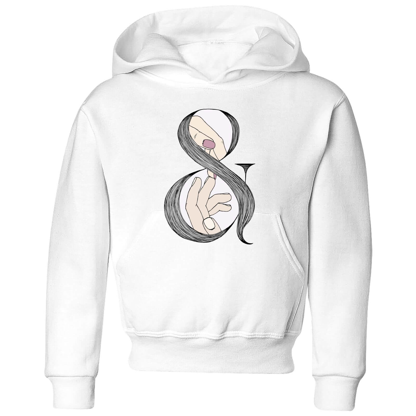 Barlena Me & You Kids' Hoodie - White - 3-4 Years - White