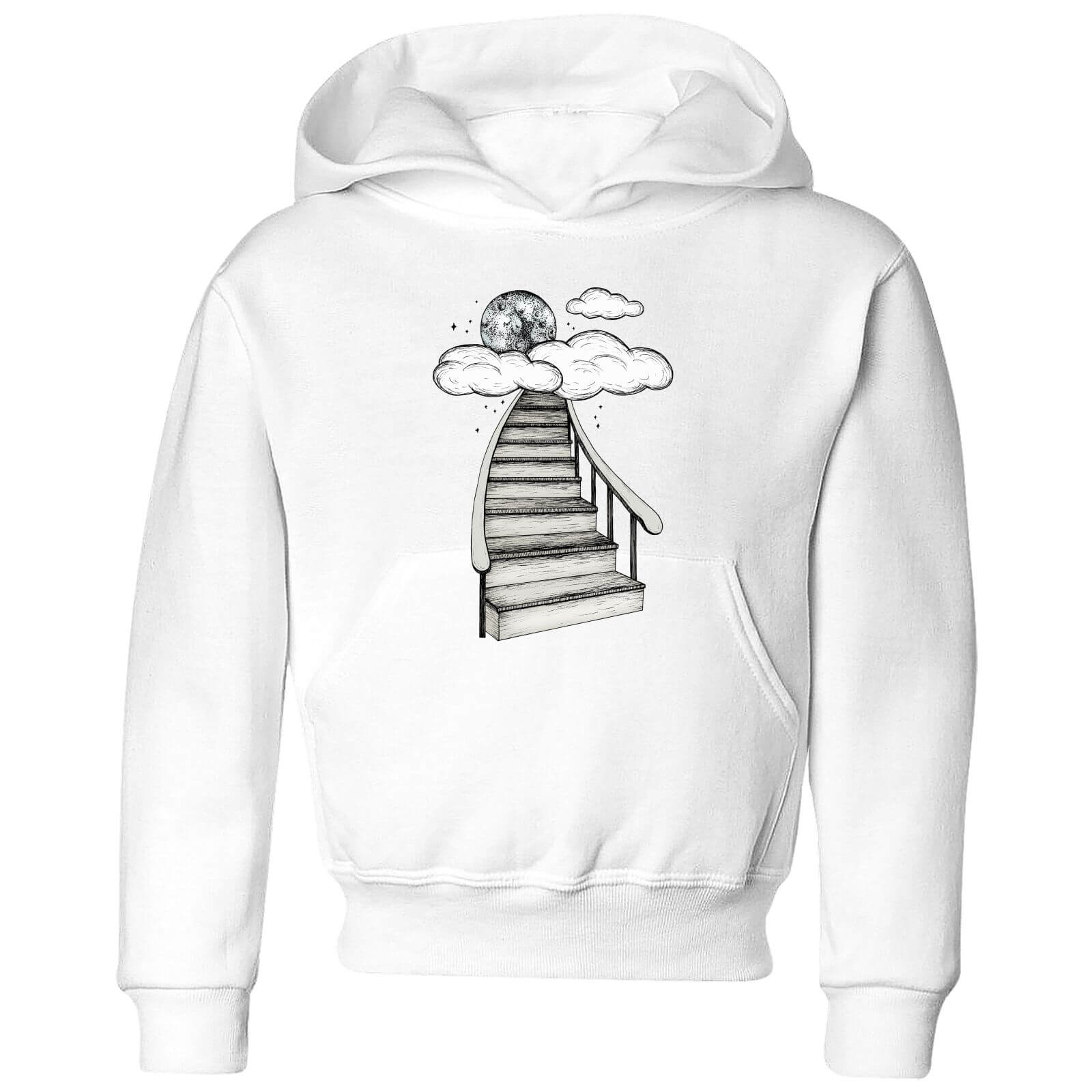 Barlena To The Moon and Back Kids' Hoodie - White - 3-4 Years - White