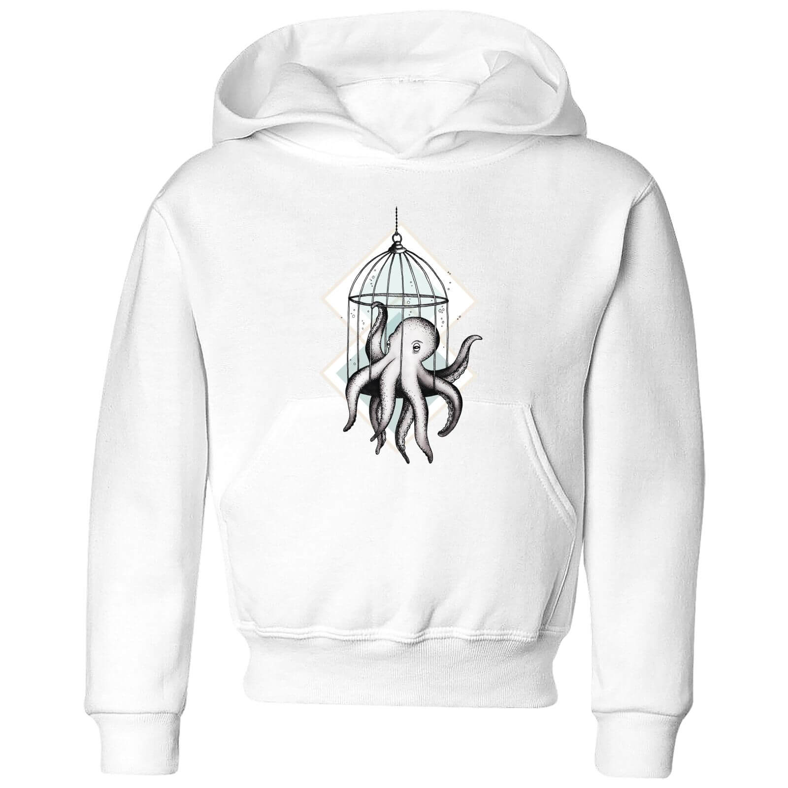 Barlena Set Me Free Kids' Hoodie - White - 3-4 Years - White