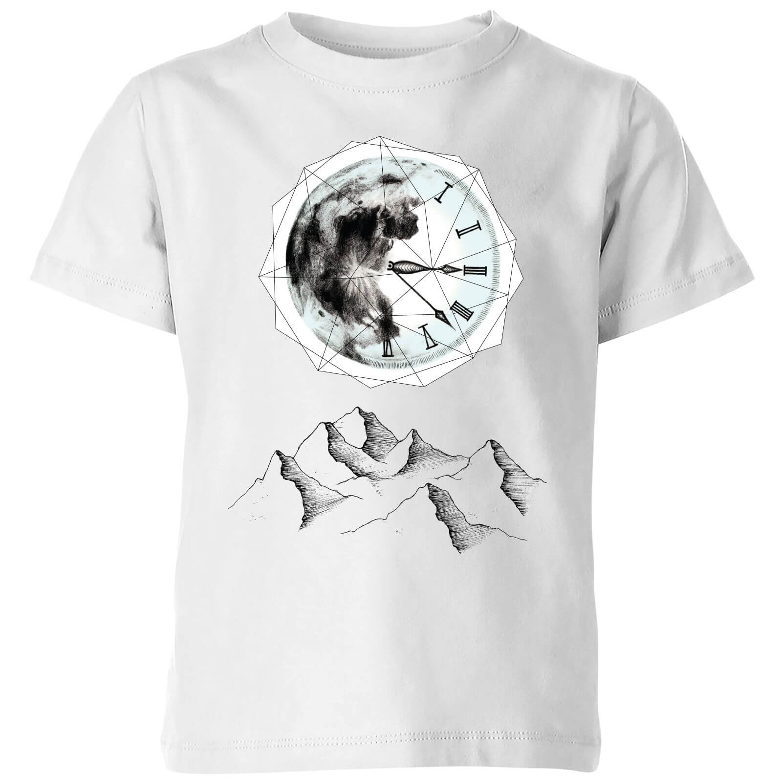 Barlena Take Your Time Kids' T-Shirt - White - 3-4 Years - White