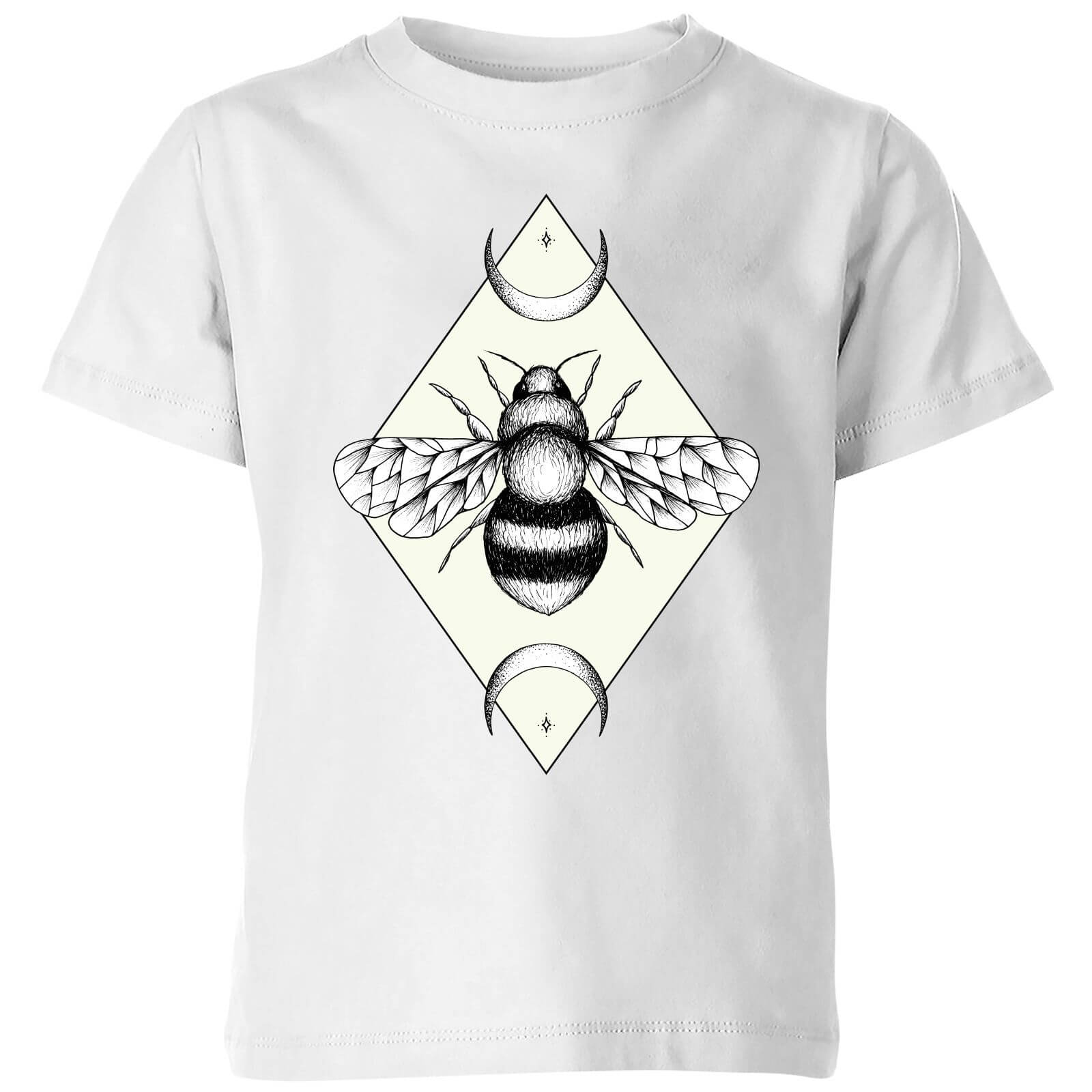 Barlena Bee Confident Kids' T-Shirt - White - 3-4 Years - White