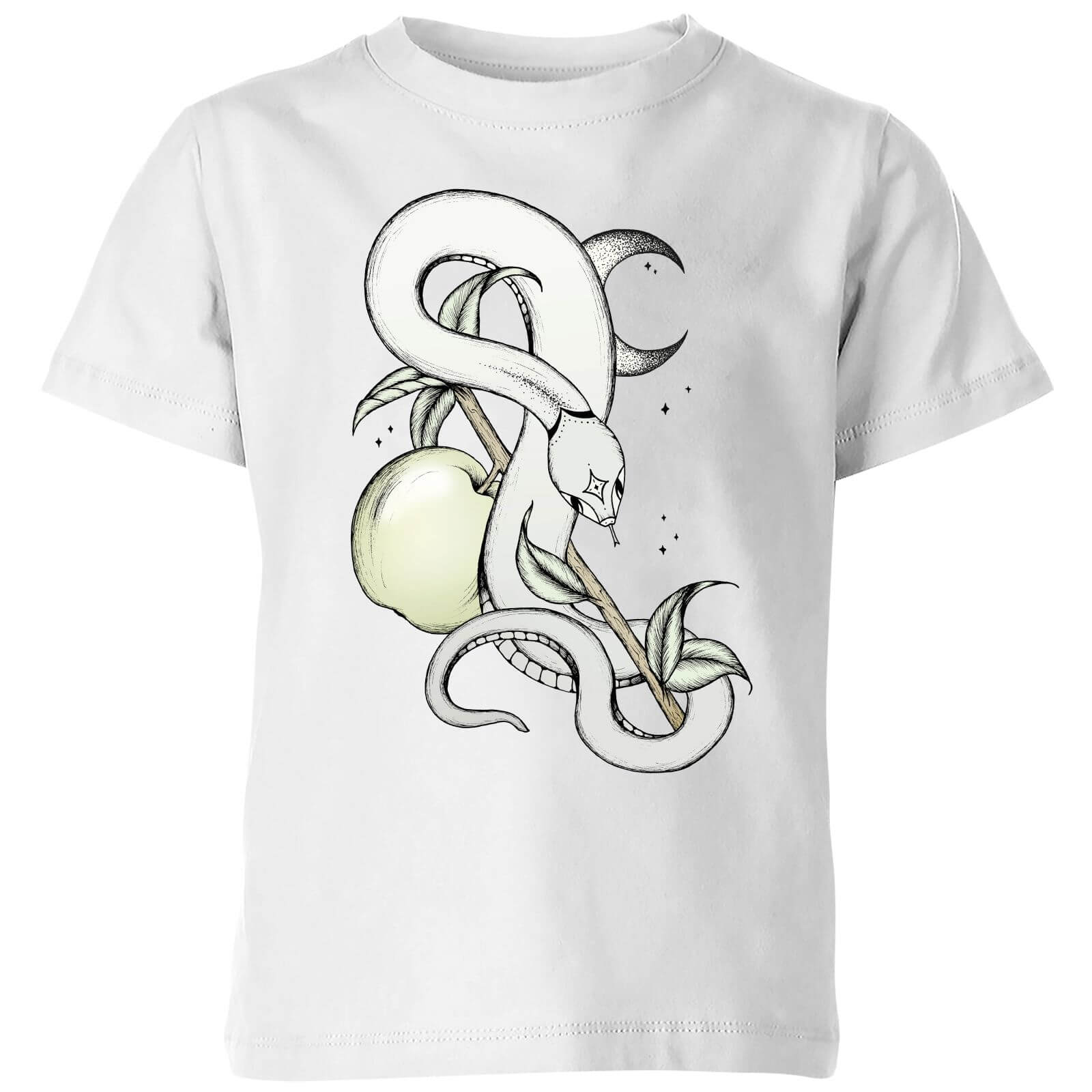 Barlena Forbidden Fruit Kids' T-Shirt - White - 3-4 Years - White