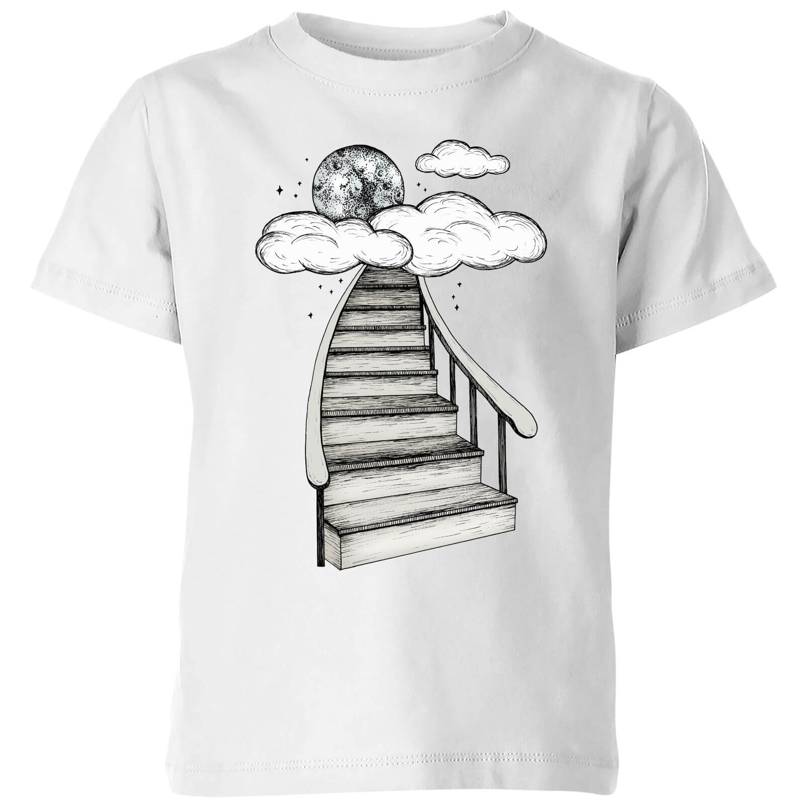 Barlena To The Moon and Back Kids' T-Shirt - White - 3-4 Years - White